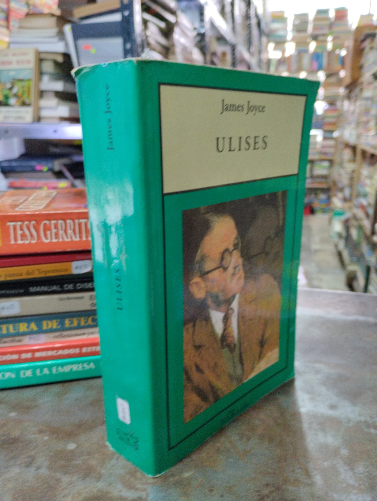 ULISES POR JAMES JOYCE USADO NOVELAS ALDAMA
