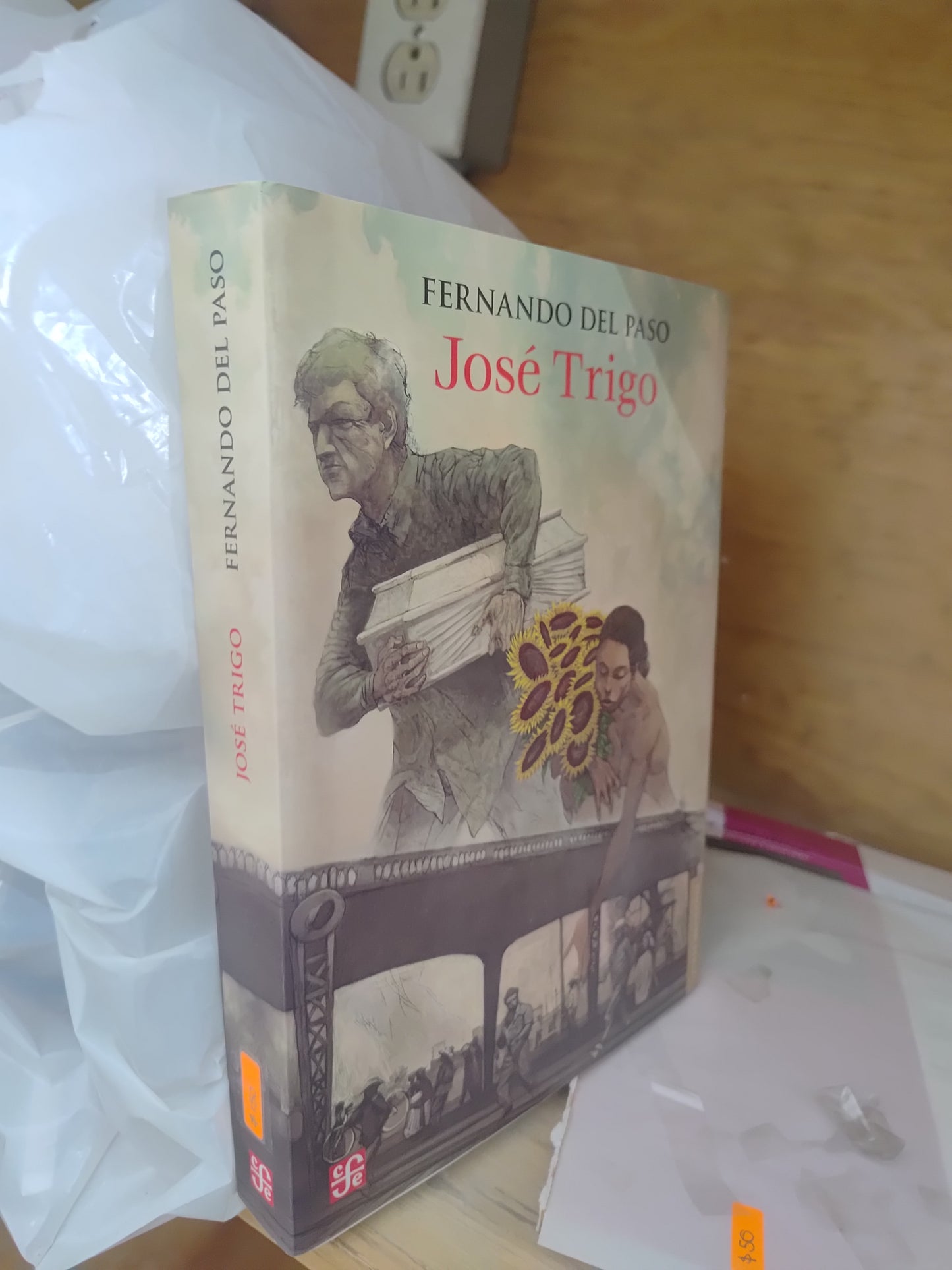 JOSE TRIGO POR FERNANDO DEL PASO USADO NOVELAS JUAREZ 515