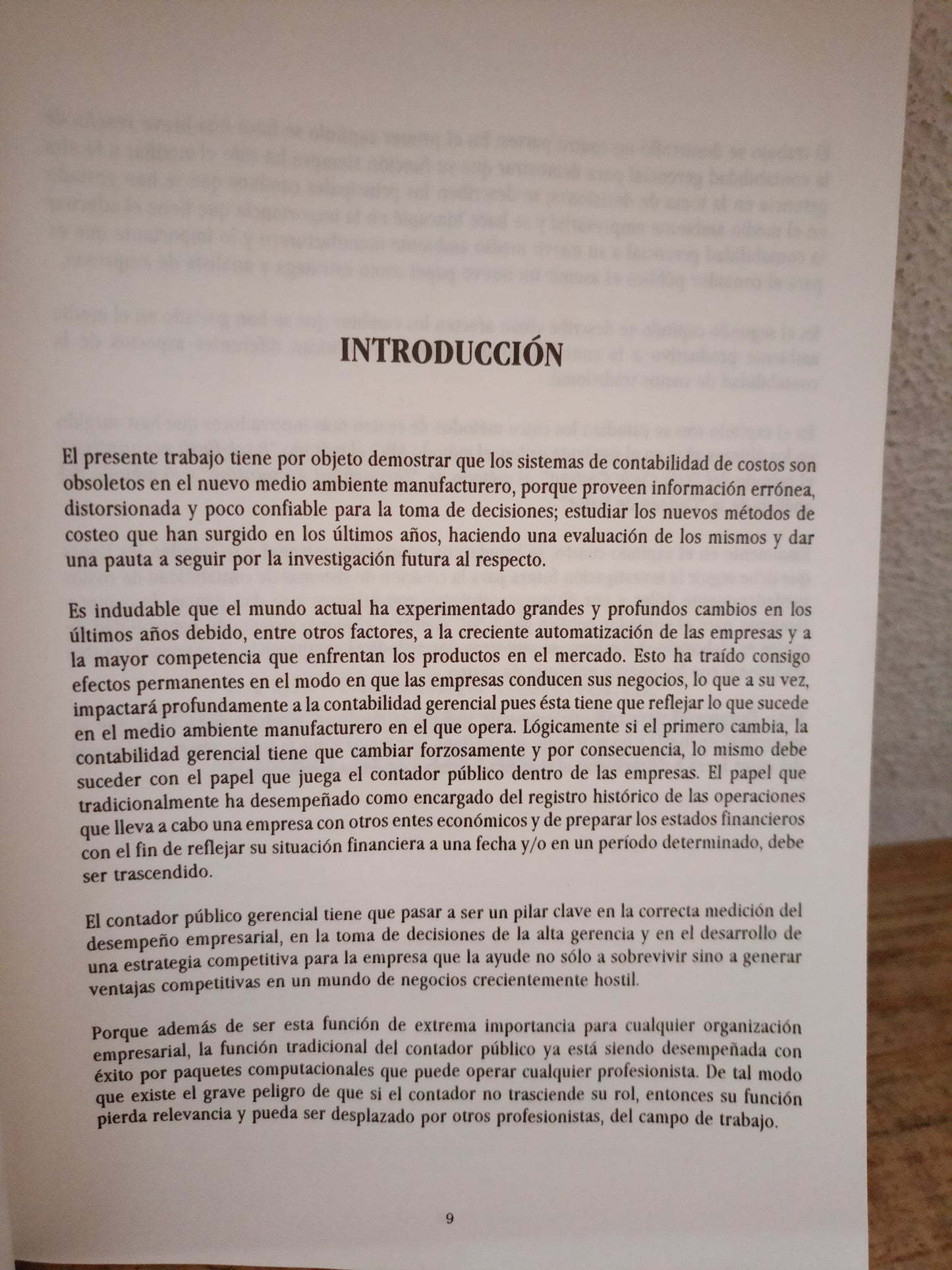 LA CONTABILIDAD GERENCIAL Y LOS NUEVOS MÉTODOS DE COSTEO POR ALFREDO ROMERO CECEÑA USADO ADMINISTRACIÓN LITERARIO 305