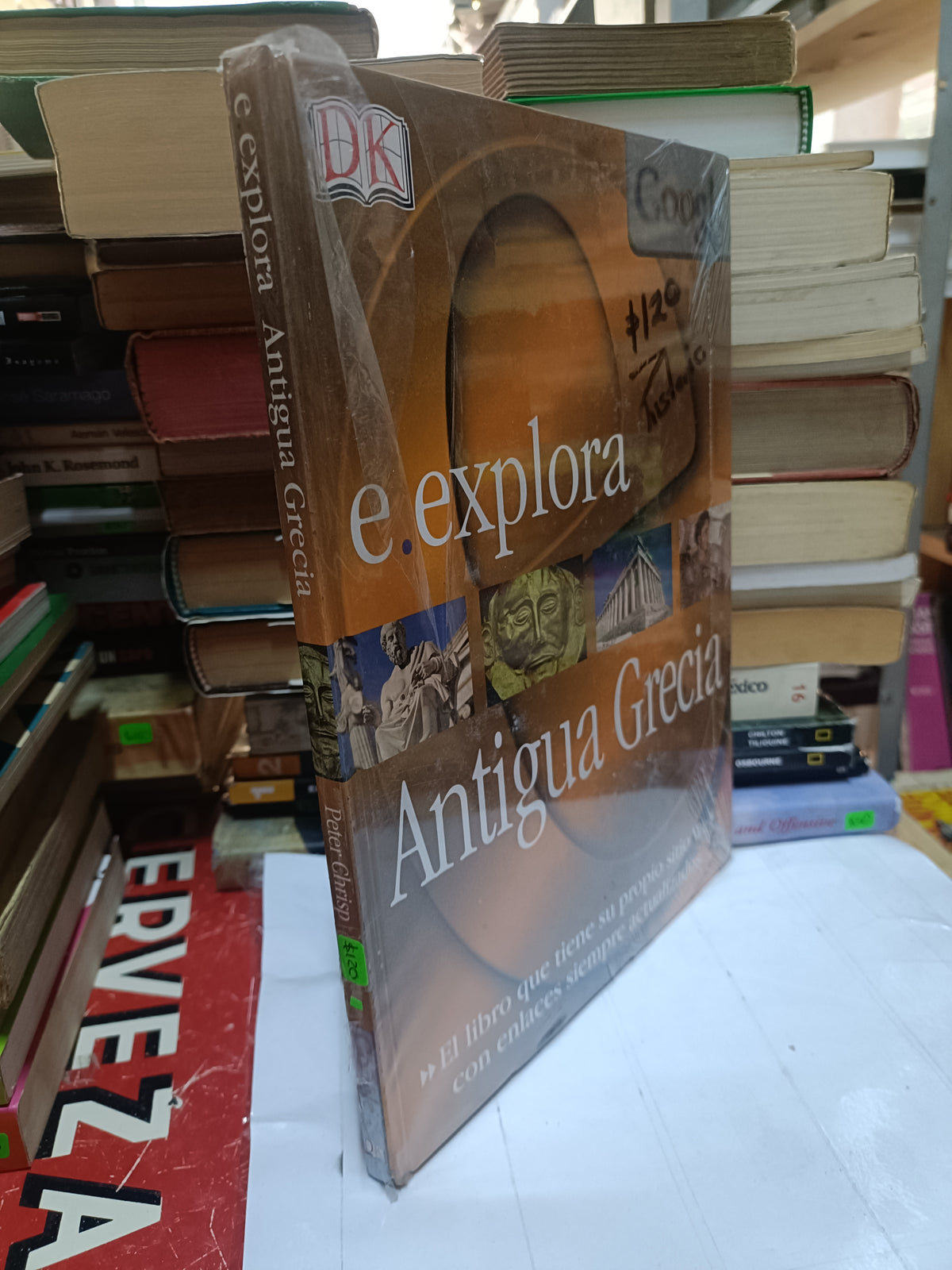 E EXPLORA ANTIGUA GRECIA POR PETER CHRISP USADO HISTORIA LITERARIO 207