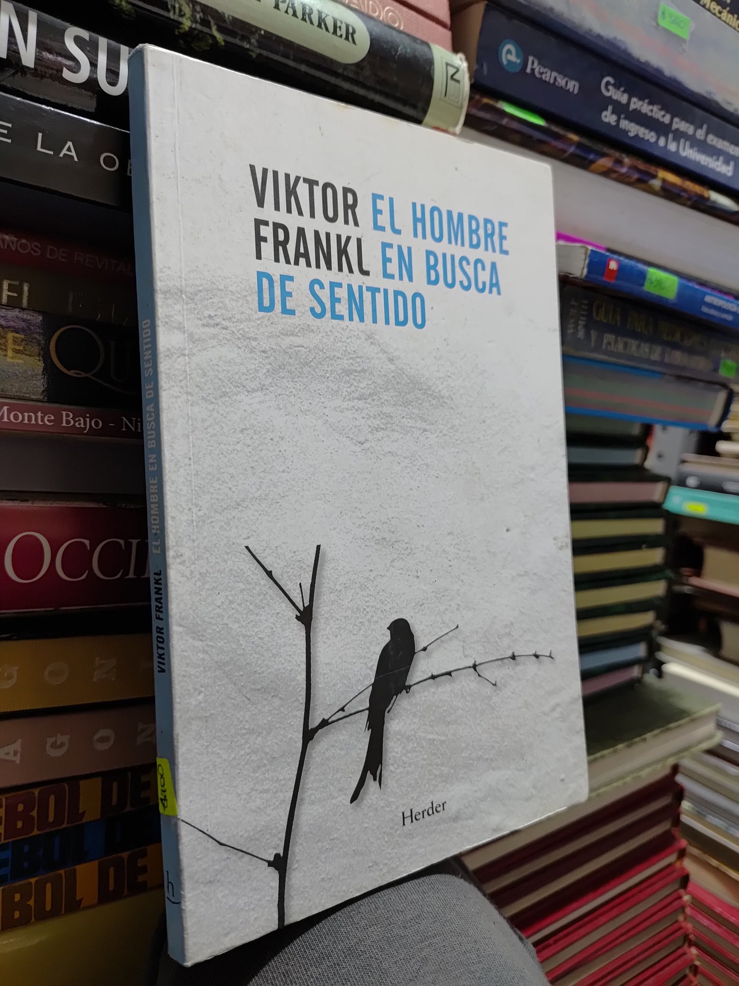 EL HOMBRE EN BUSCA DE SENTIDO POR VIKTOR FRANKL USADO SUP PERSONAL JUAREZ 507