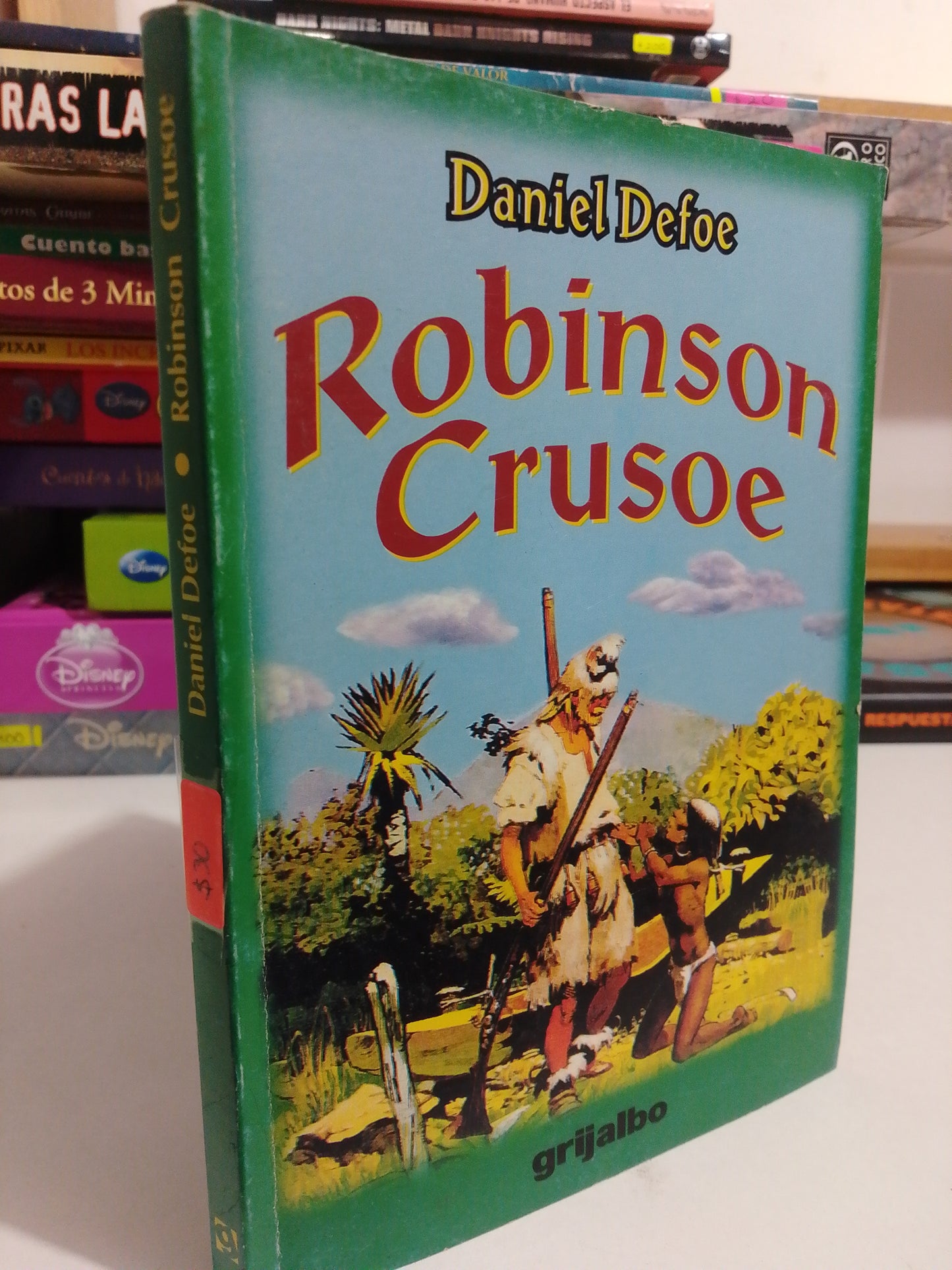 ROBINSON CRUSOE POR DANIEL DEFOE USADO INFANTIL JUAREZ