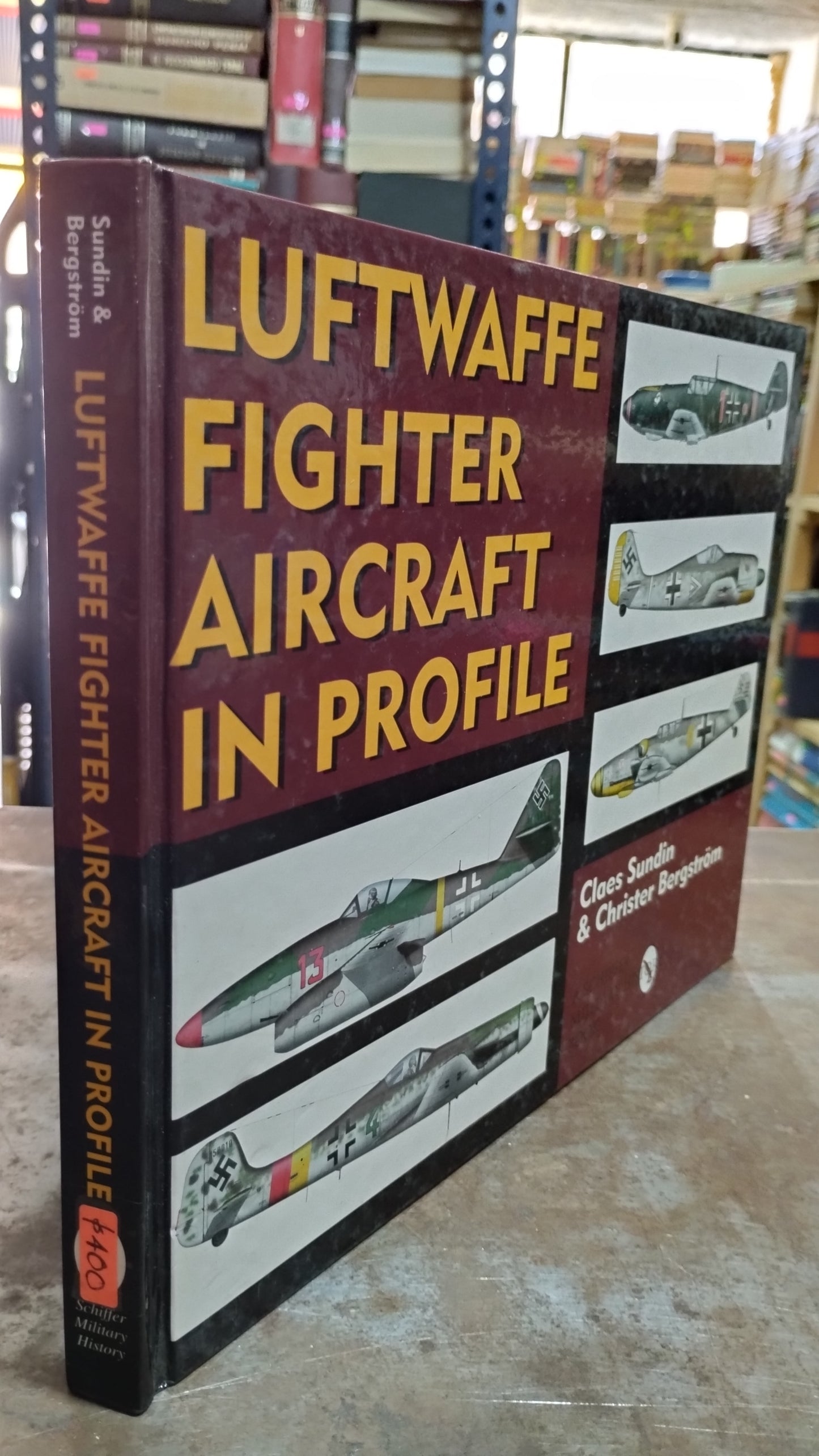 LUFTWAFFE FIGHTER AIRCRAFT IN PROFILE LIBRO USADO HISTORIA ALDAMA
