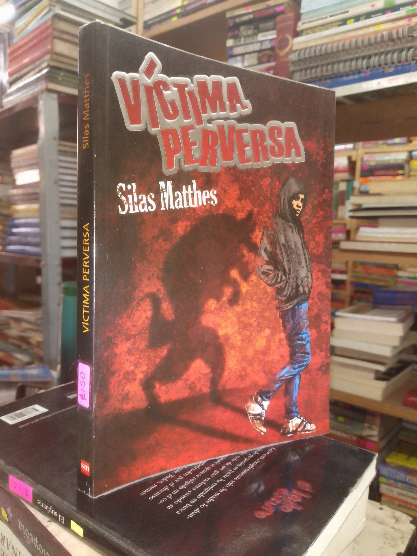VÍCTIMA PERVERSA POR SILAS MATTHES USADO NOVELA LITERARIO 207
