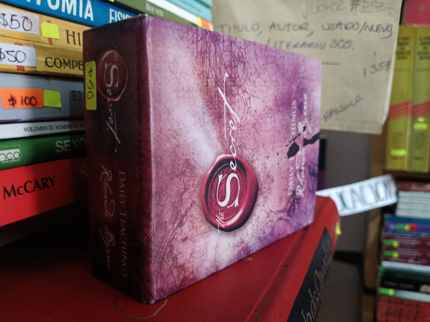 THE SECRET DAILY TEACHINGS RHONDA BYRNE USADO IDIOMAS LITERARIO 305