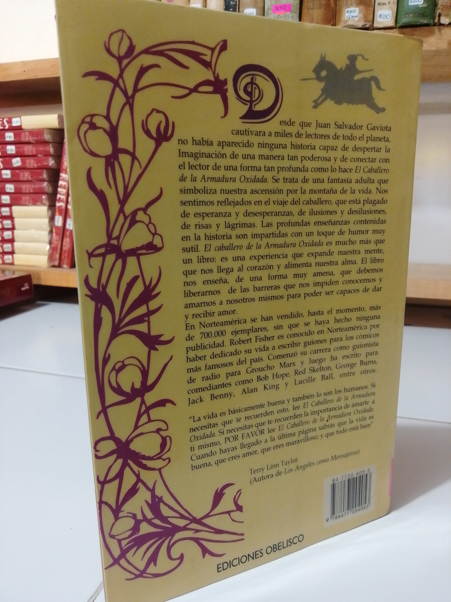 EL CABALLERO DE LA ARMADURA OXIDADA POR ROBERT FISHER USADO SUPERACIÓN PERSONAL JUÁREZ