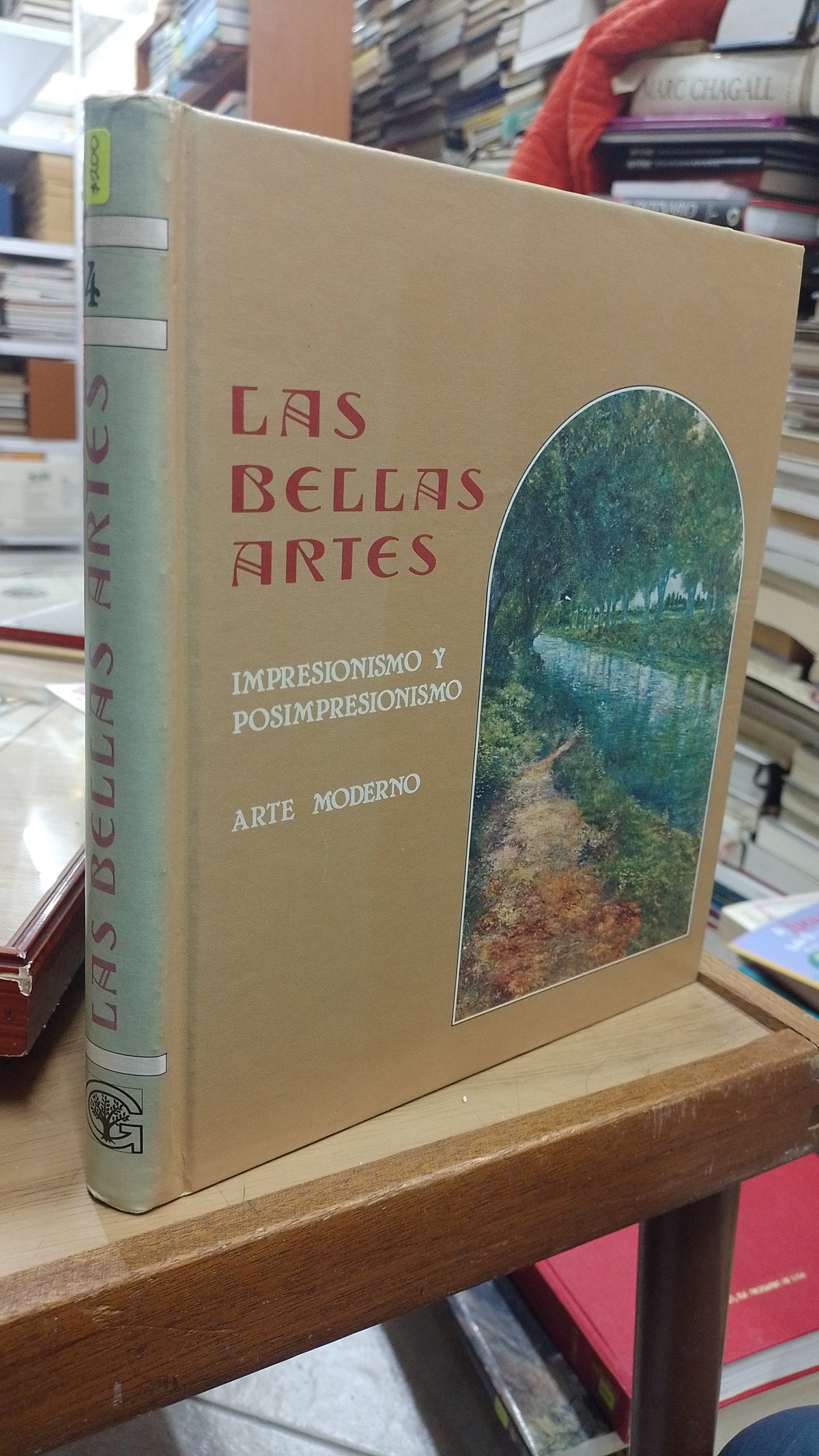 LAS BELLAS ARTES VOLUMEN 4 POR SIR HERBERT READ USADO ARTE JUAREZ 515