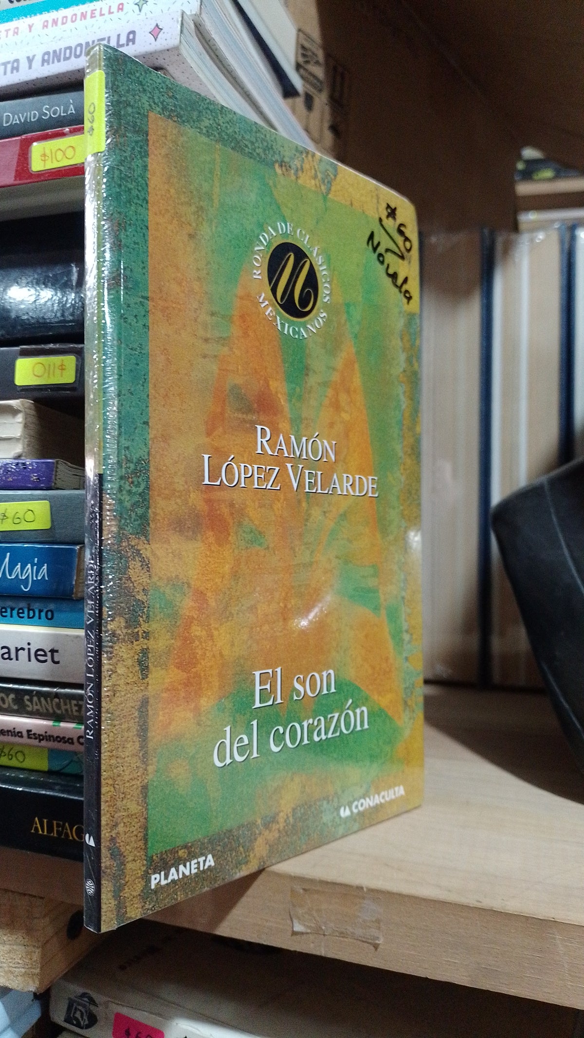 EL SON DEL CORAZON POR RAMON LOPEZ VELARDE USADO NOVELA ALDAMA