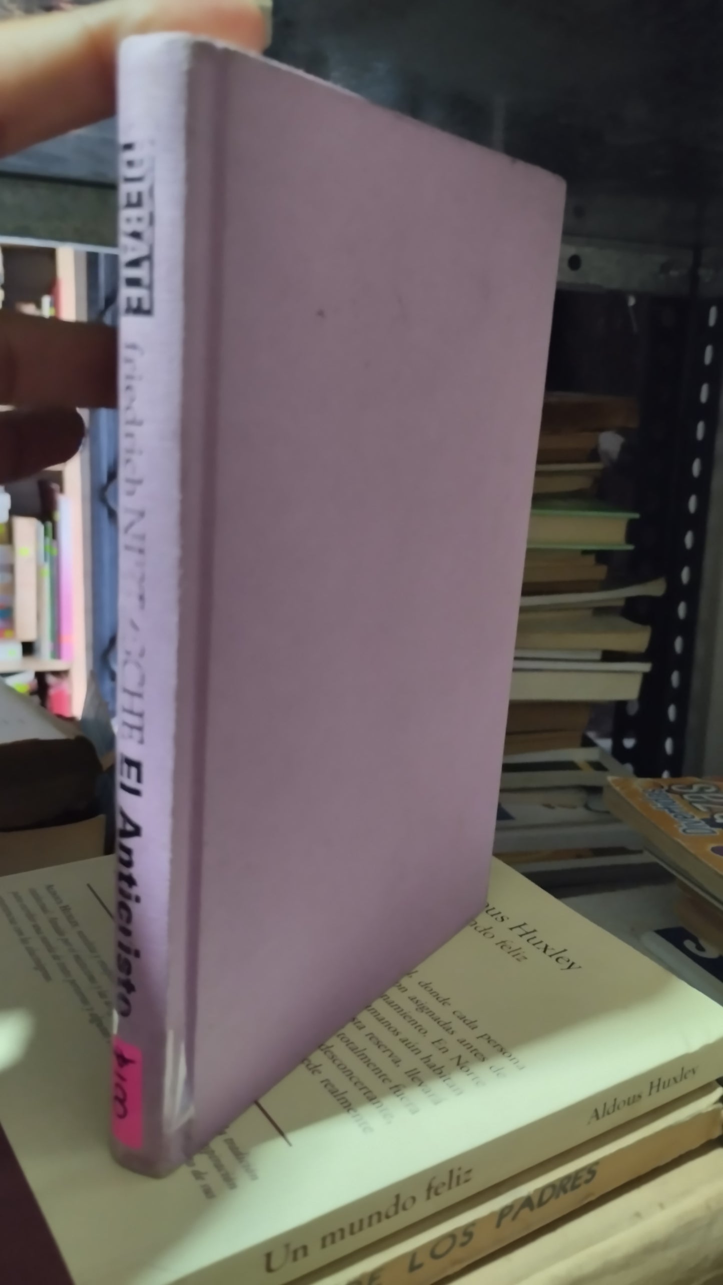 EL ANTICRISTO POR FRIERICH NIETZSCHE LIBRO USADO NOVELAS ALDAMA