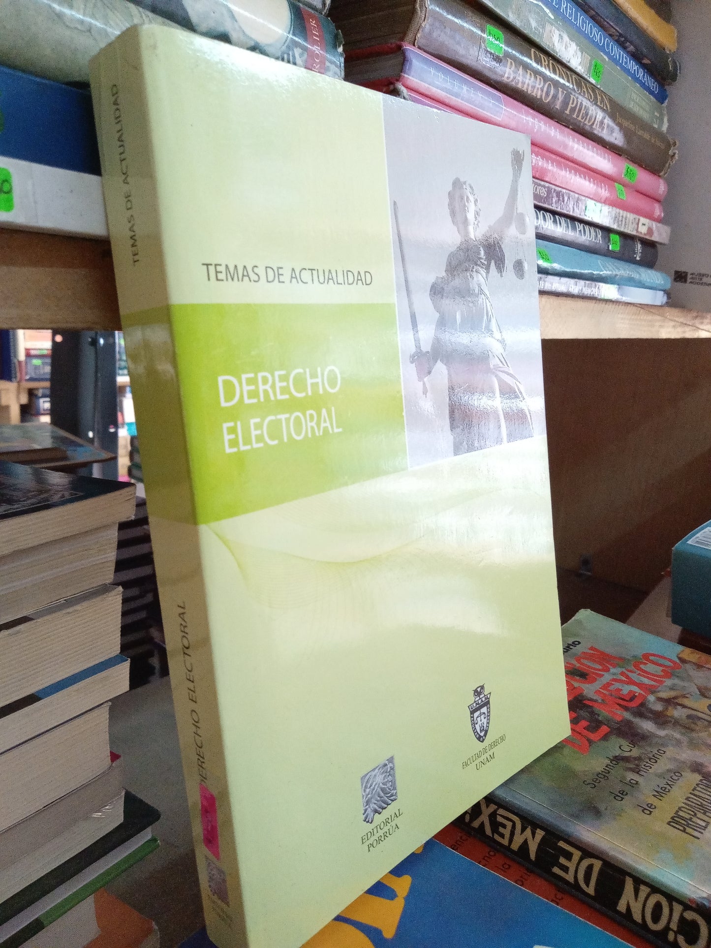 DERECHO ELECTORAL POR RUOERTO PATIÑO MANFER USADO DERECHO LITERARIO 207