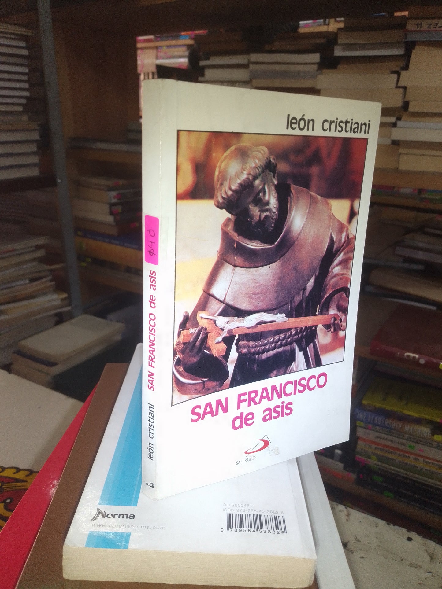 SAN FRANCISCO DE ASÍS POR LEÓN CRISTIANI USADO RELIGIÓN LITERARIO 207