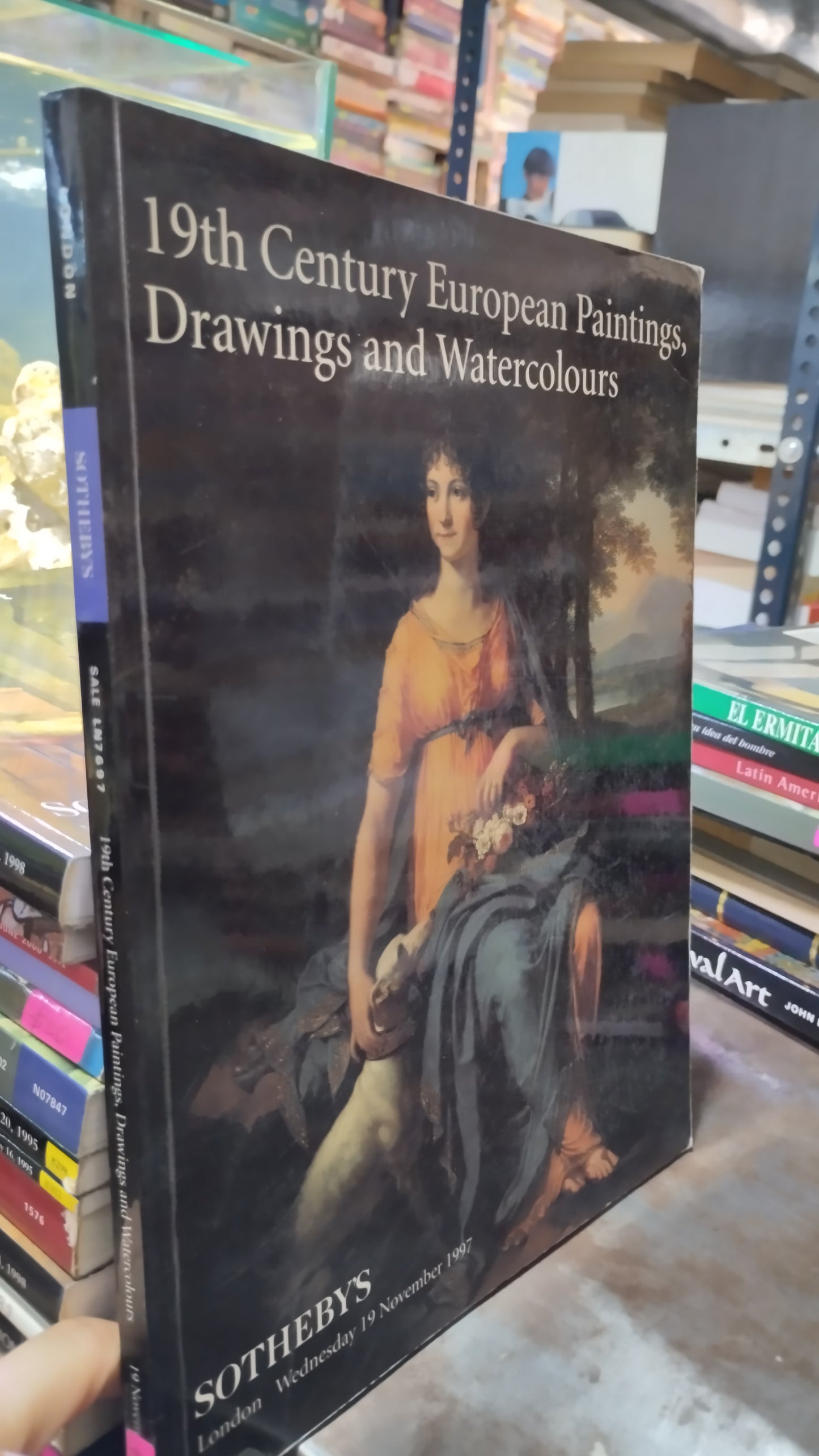 19TH CENTURY EUROPEAN PAINTINGS DRAWINGS AND WATERCOLOURS LIBRO USADO ARTE ALDAMA