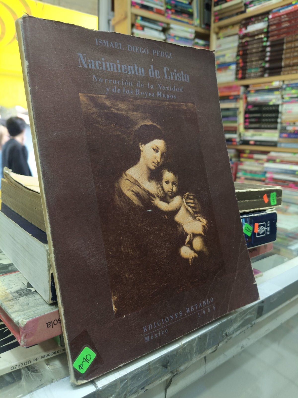 NACIMIENTO DE CRISTO POR ISMAEL DIEGO PEREZ USADO RELIGION JUAREZ 507