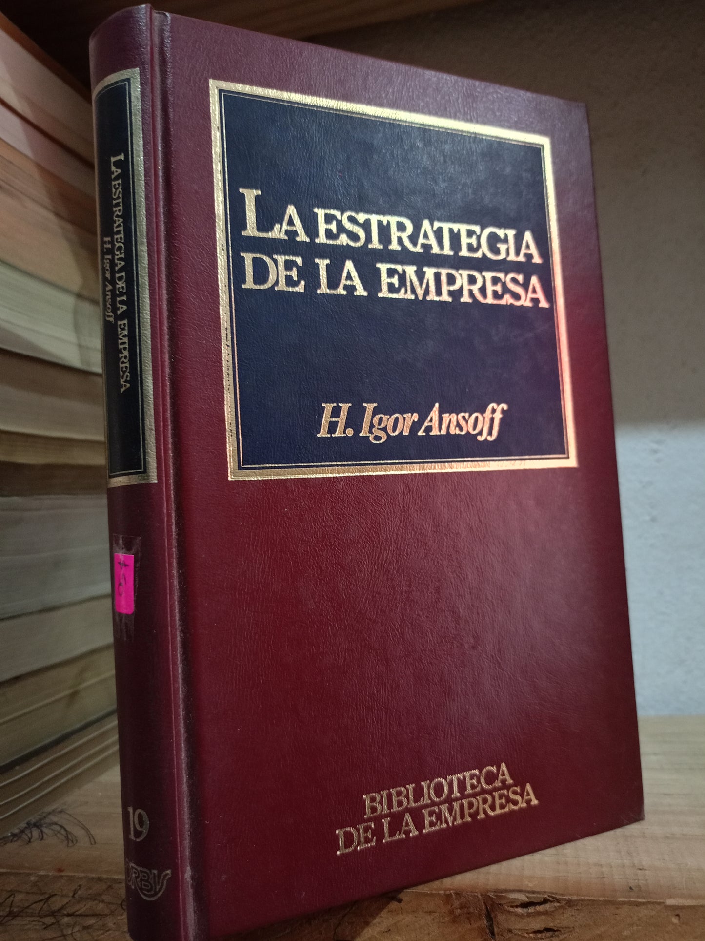 LA ESTRATEGIA DE LA EMPRESA POR H.IGOR ANSOFF USADO ADMIN LITERARIO 305