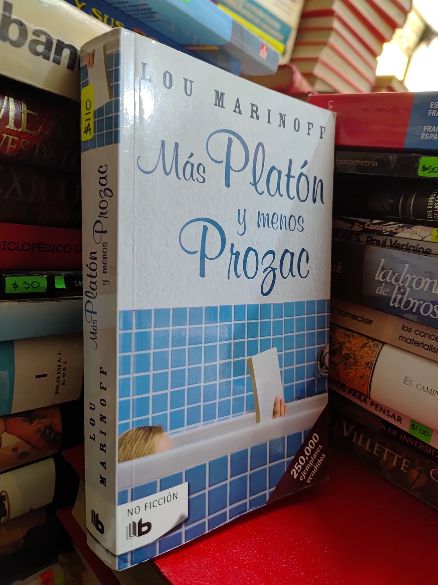 MAS PLATON Y MENOS PROZAC POR LOU MARINOFF USADO NOVELAS JUAREZ 507