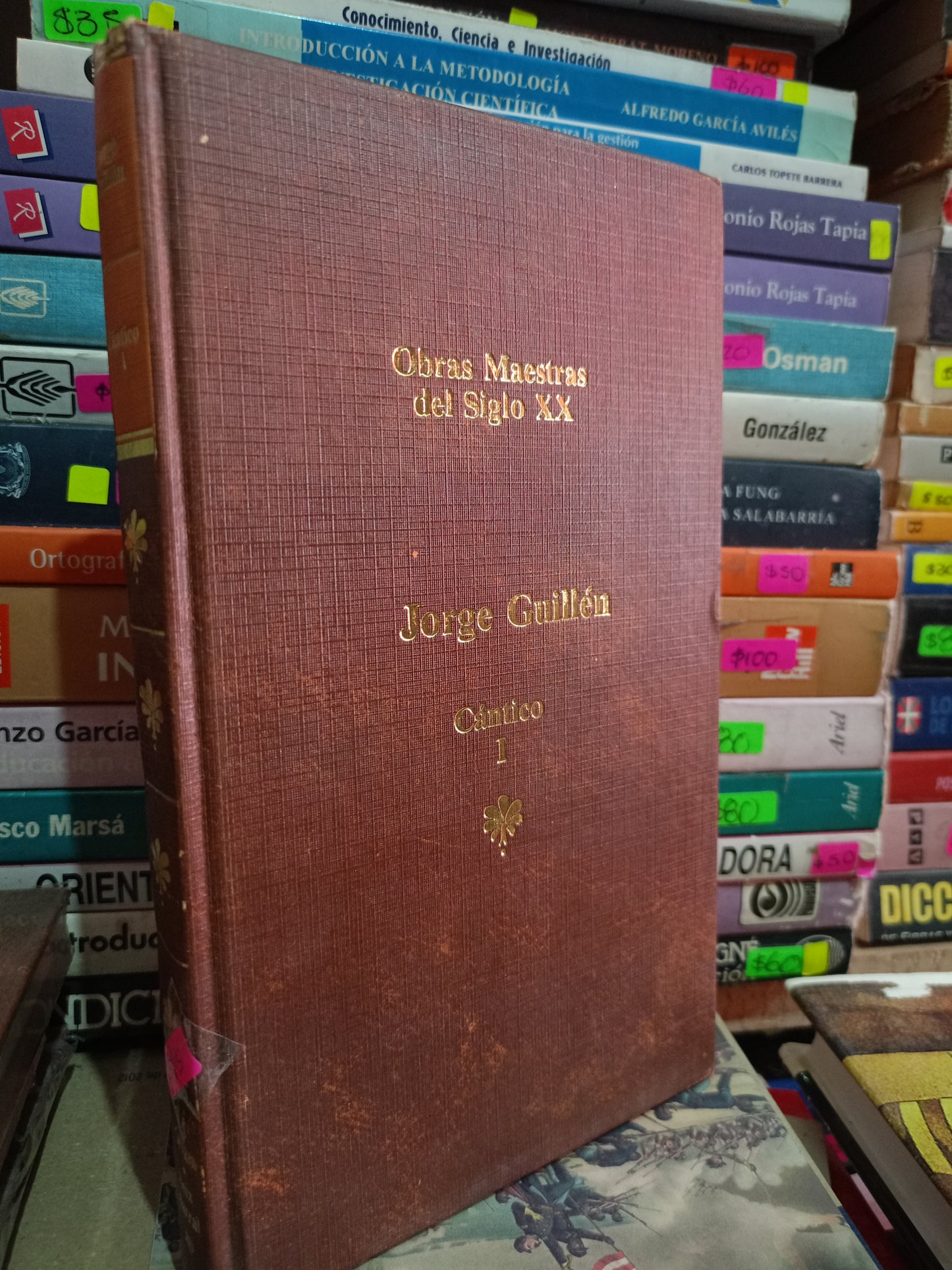 CANTICO POR JORGE GUILLEN USADO NOVELA LITERARIO 305