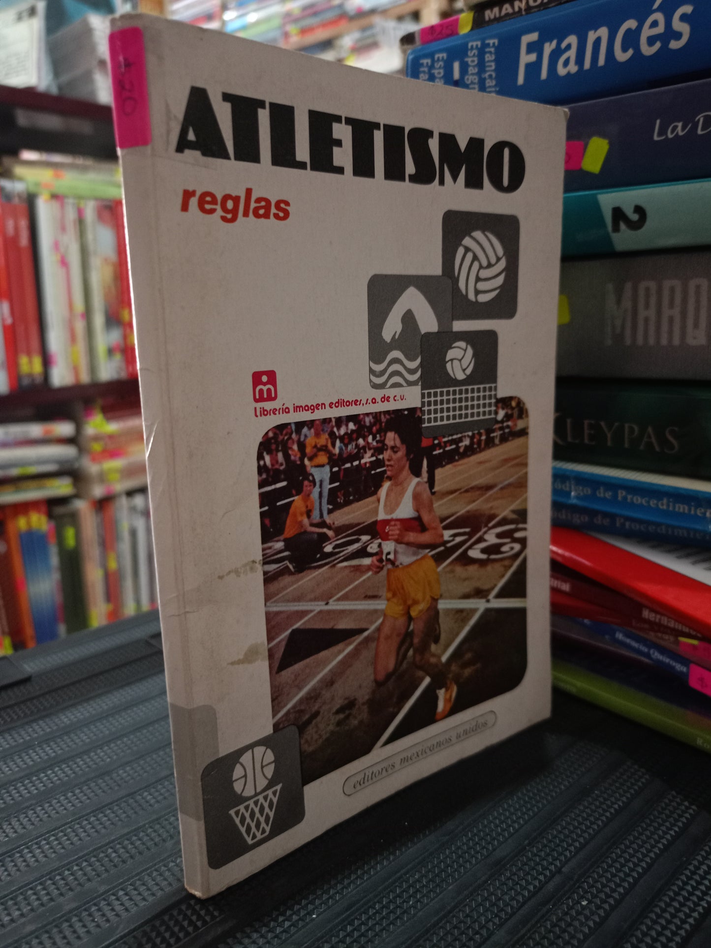 ATLETISMO REGLAS USADO DEPORTES LITERARIO 305