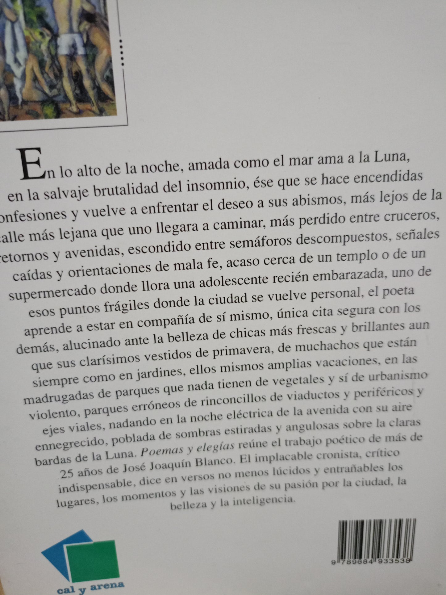 POEMAS Y ELEGIAS POR JOSE JOAQUIN BLANCO USADO POESIA LITERARIO #305