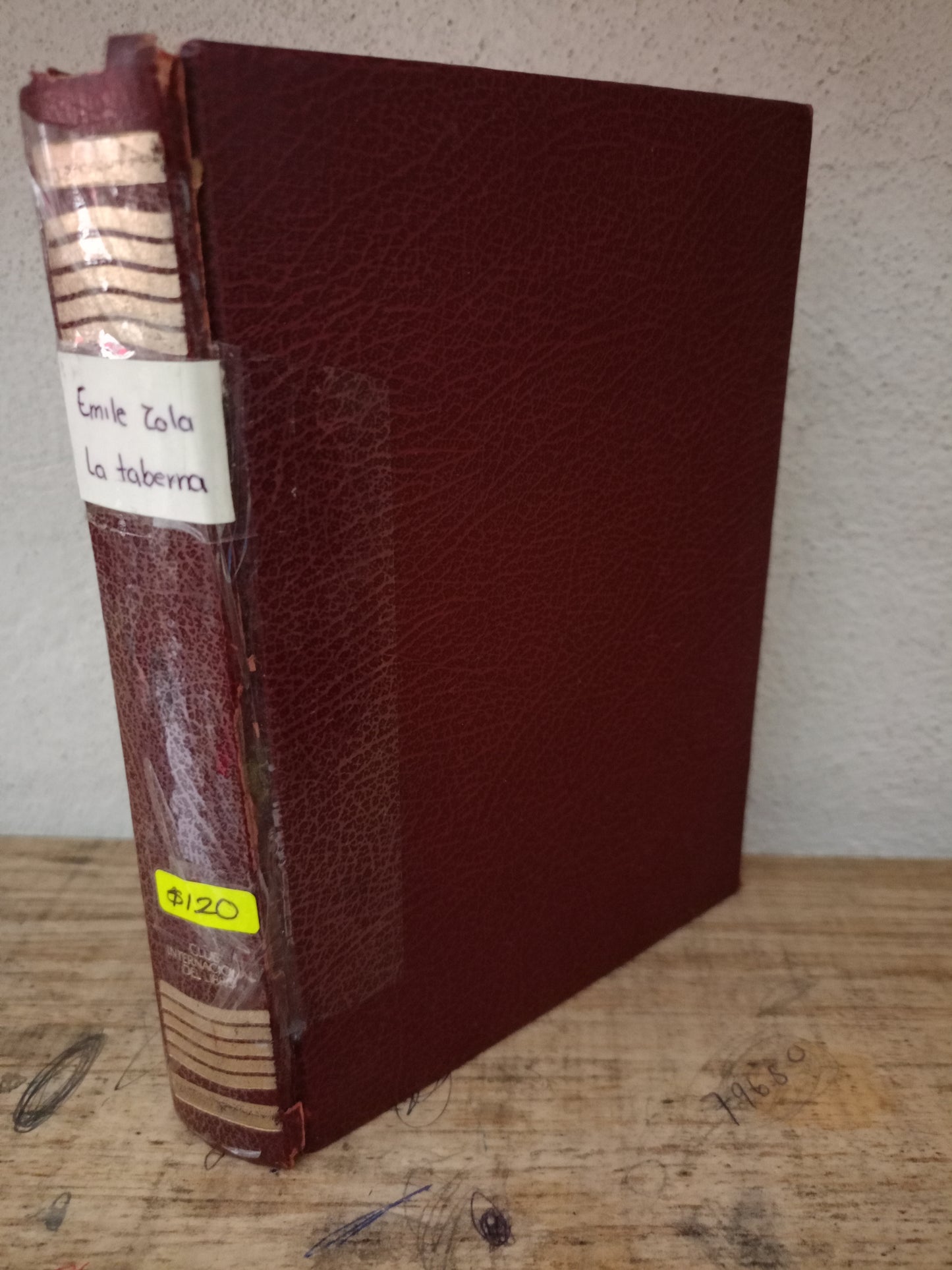 LA TABERNA EMILE ZOLA USADO NOVELA LITERARIO 305