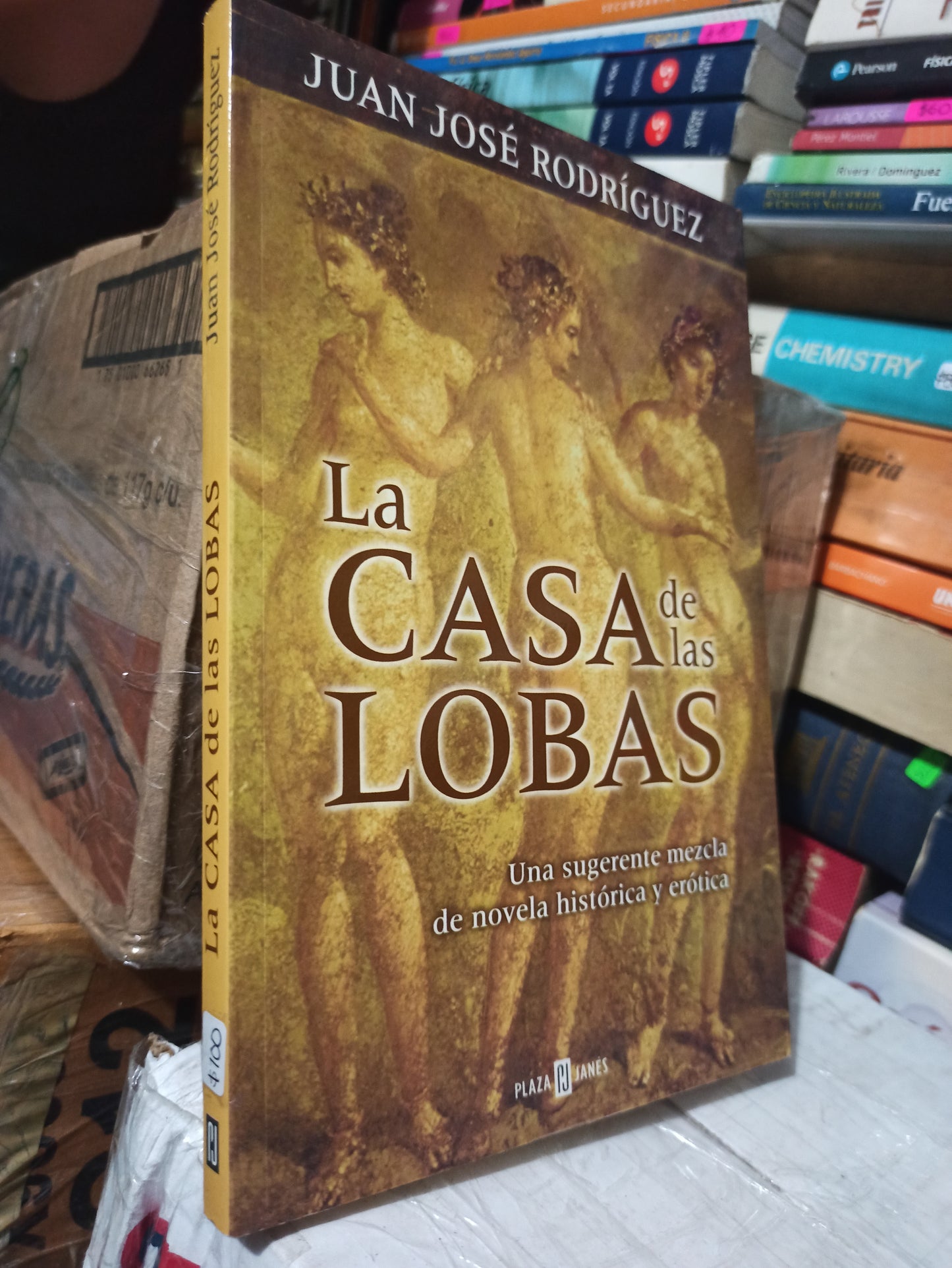 LA CASA DE LAS LOBAS POR JUAN JOSÉ RODRÍGUEZ USADO NOVELAS JUÁREZ