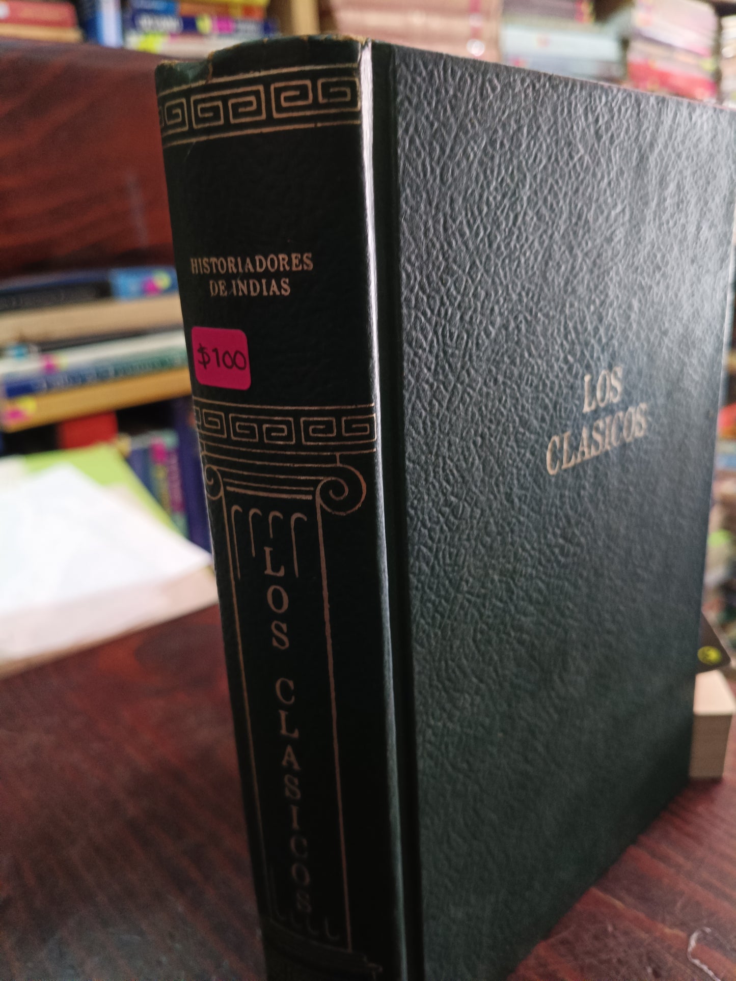 LOS CLASICOS HISTORIADORES DE INDIAS GROLIER USADO NOVELA LITERARIO 305
