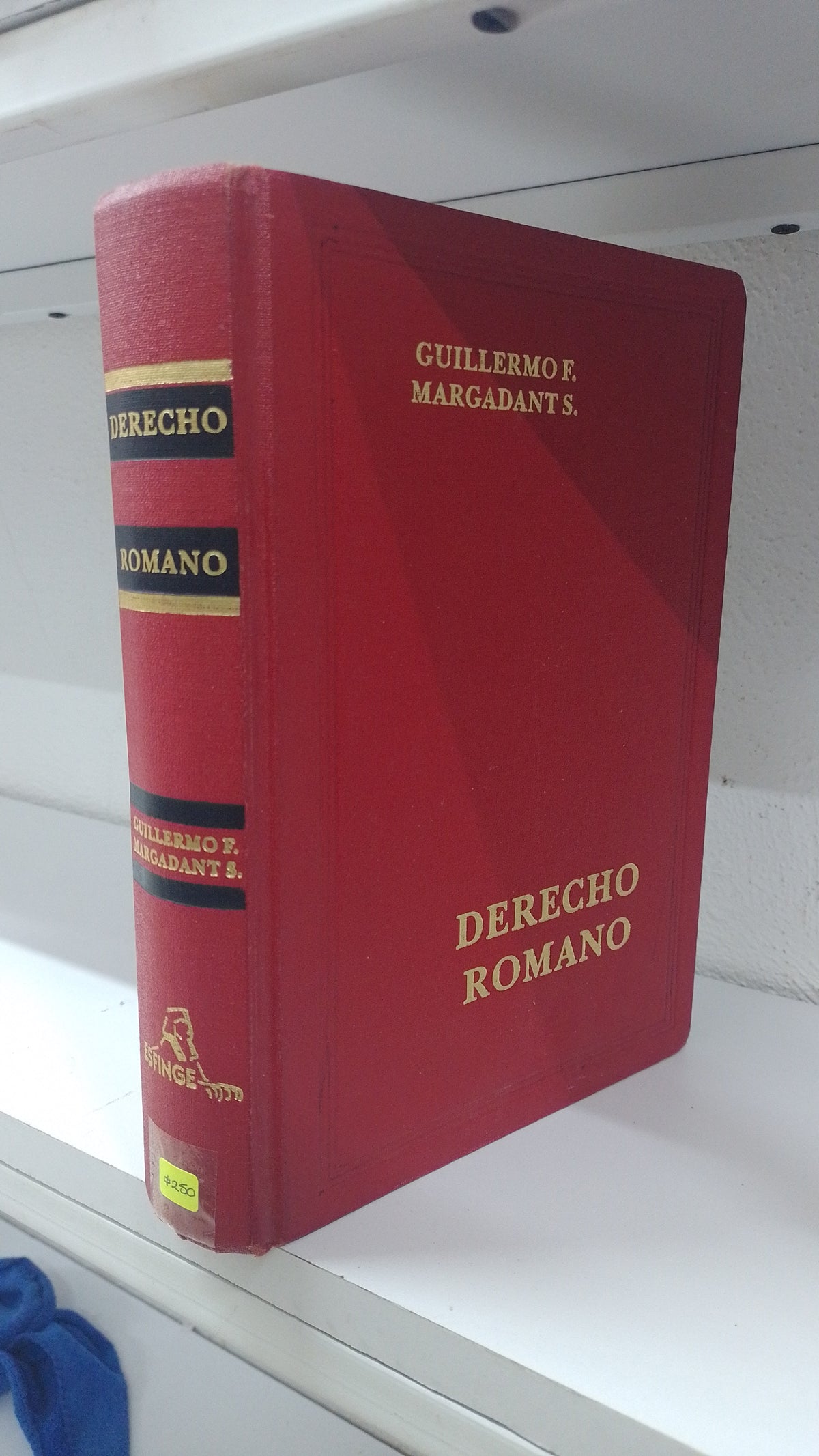 DERECHO ROMANO POR GUILLERMO MARGADANT USADO DERECHO JUAREZ 515