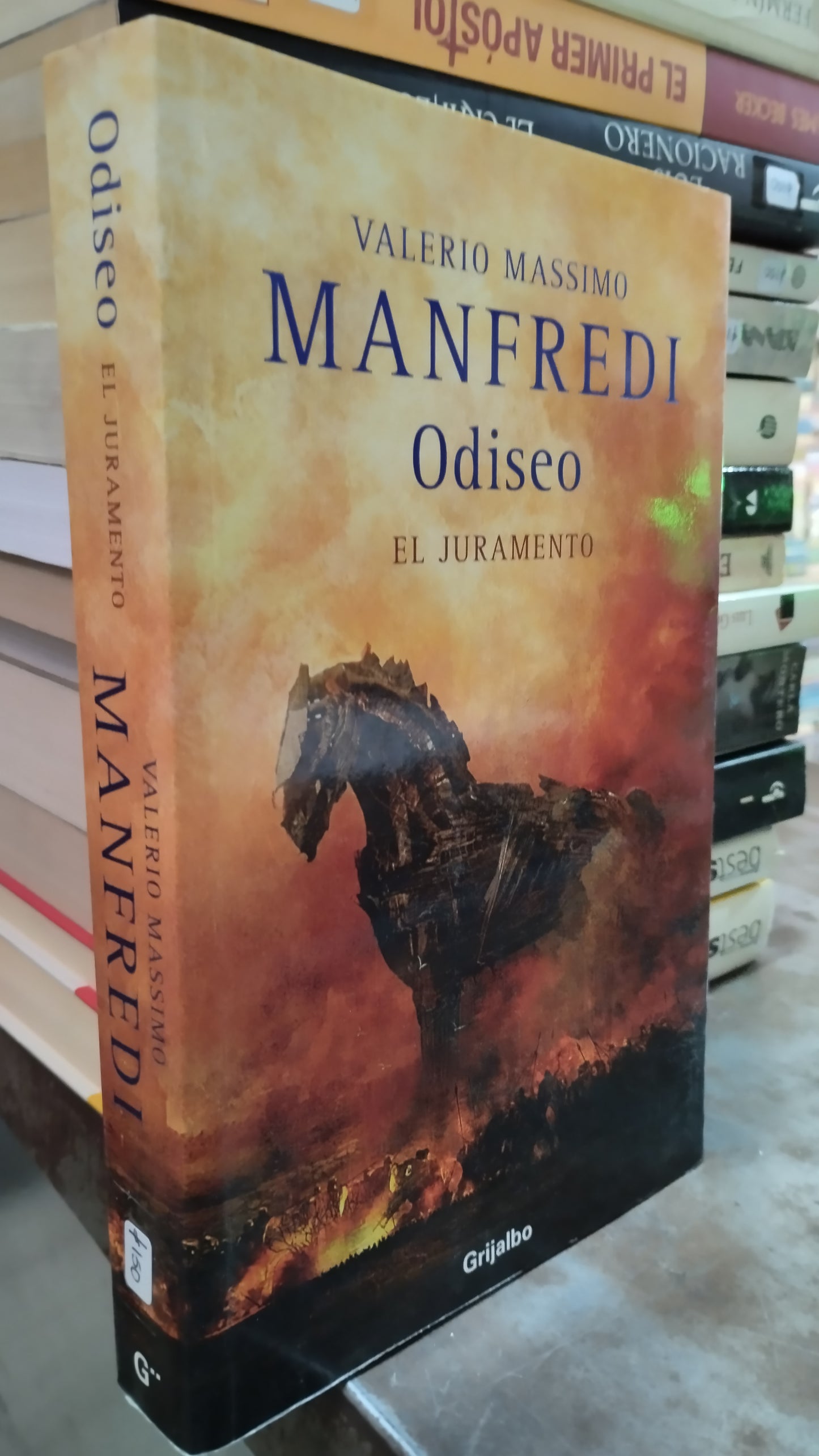 ODISEO EL JURAMENTO POR VALERIO MASSIMO LIBRO USADO NOVELAS ALDAMA