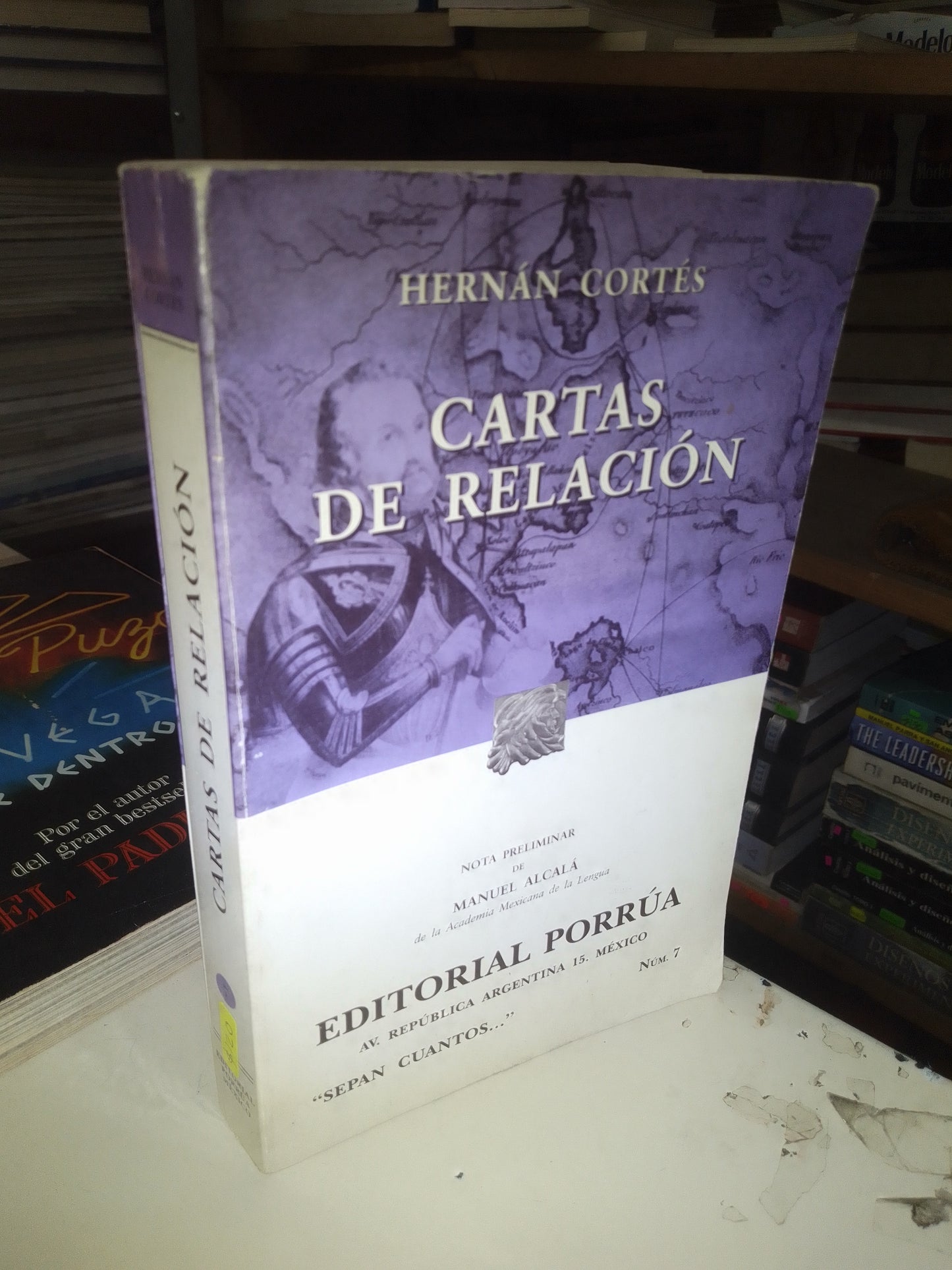 CARTAS DE RELACIÓN POR HERNÁN CORTÉS USADO HISTORIA LITERARIO 207