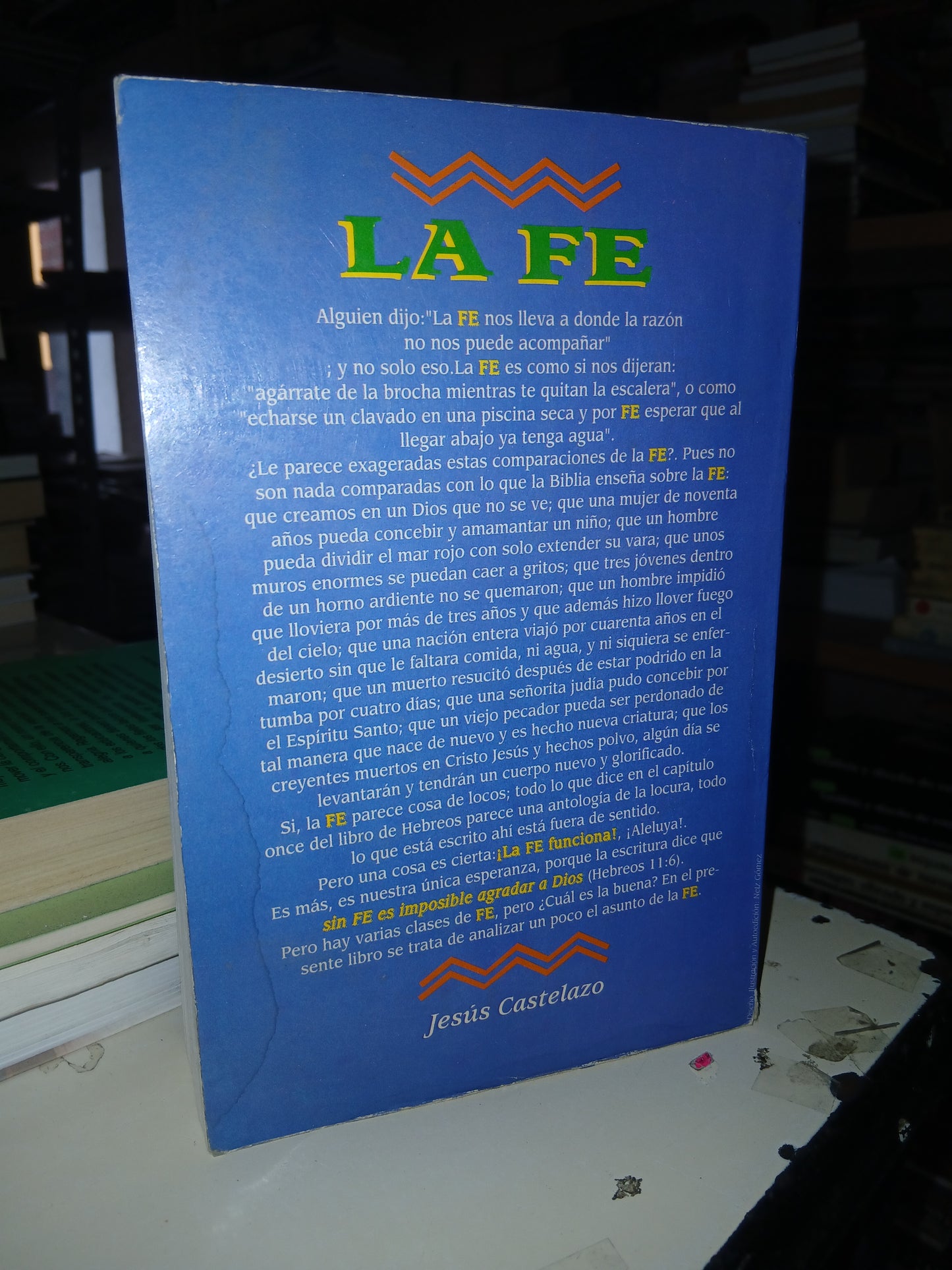 LA FE POR JESÚS CASTELAZO USADO RELIGIÓN LITERARIO 207