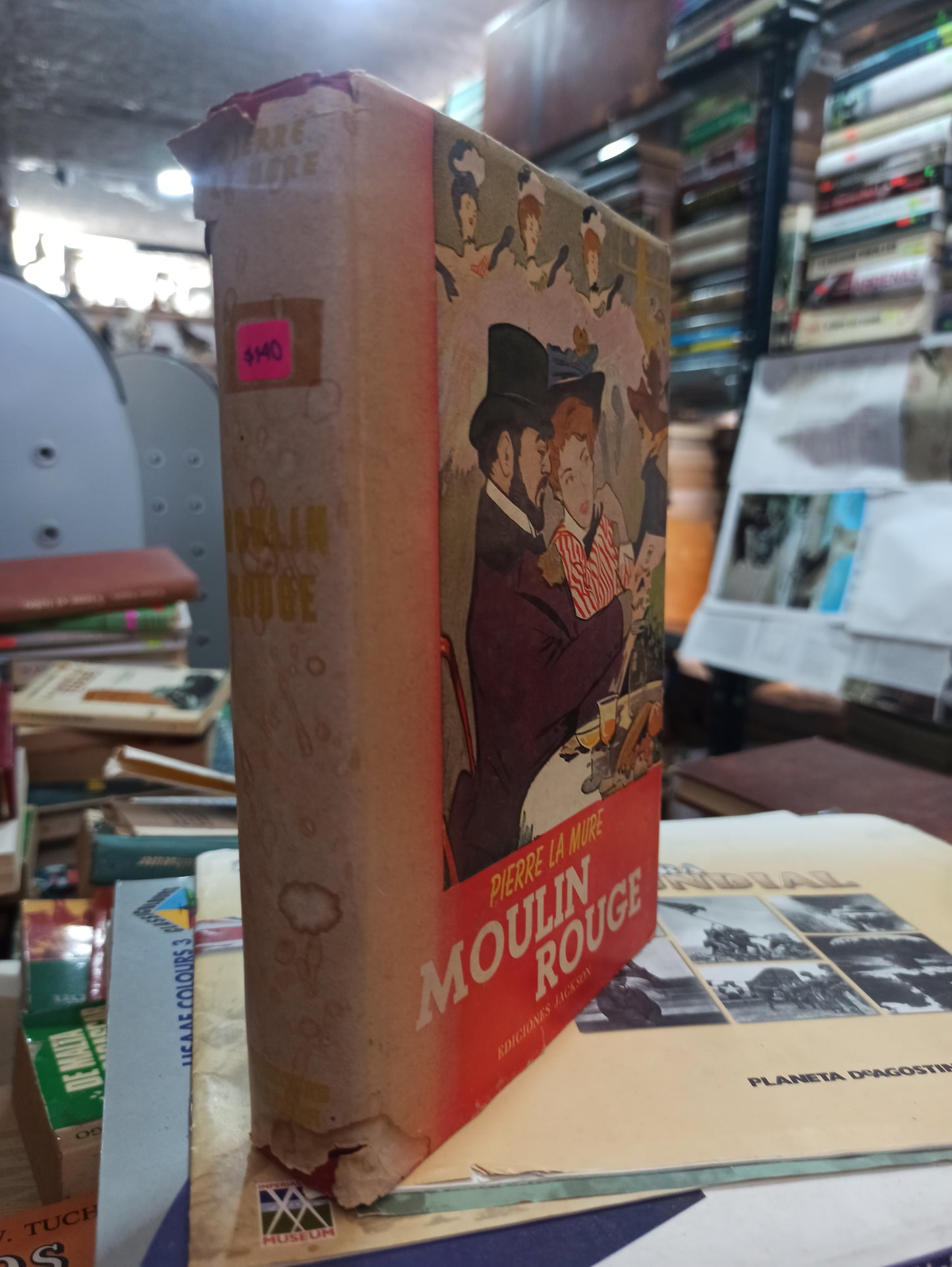MOULIN ROUGE POR PIERRE LA MUERE USADO NOVELAS ALDAMA