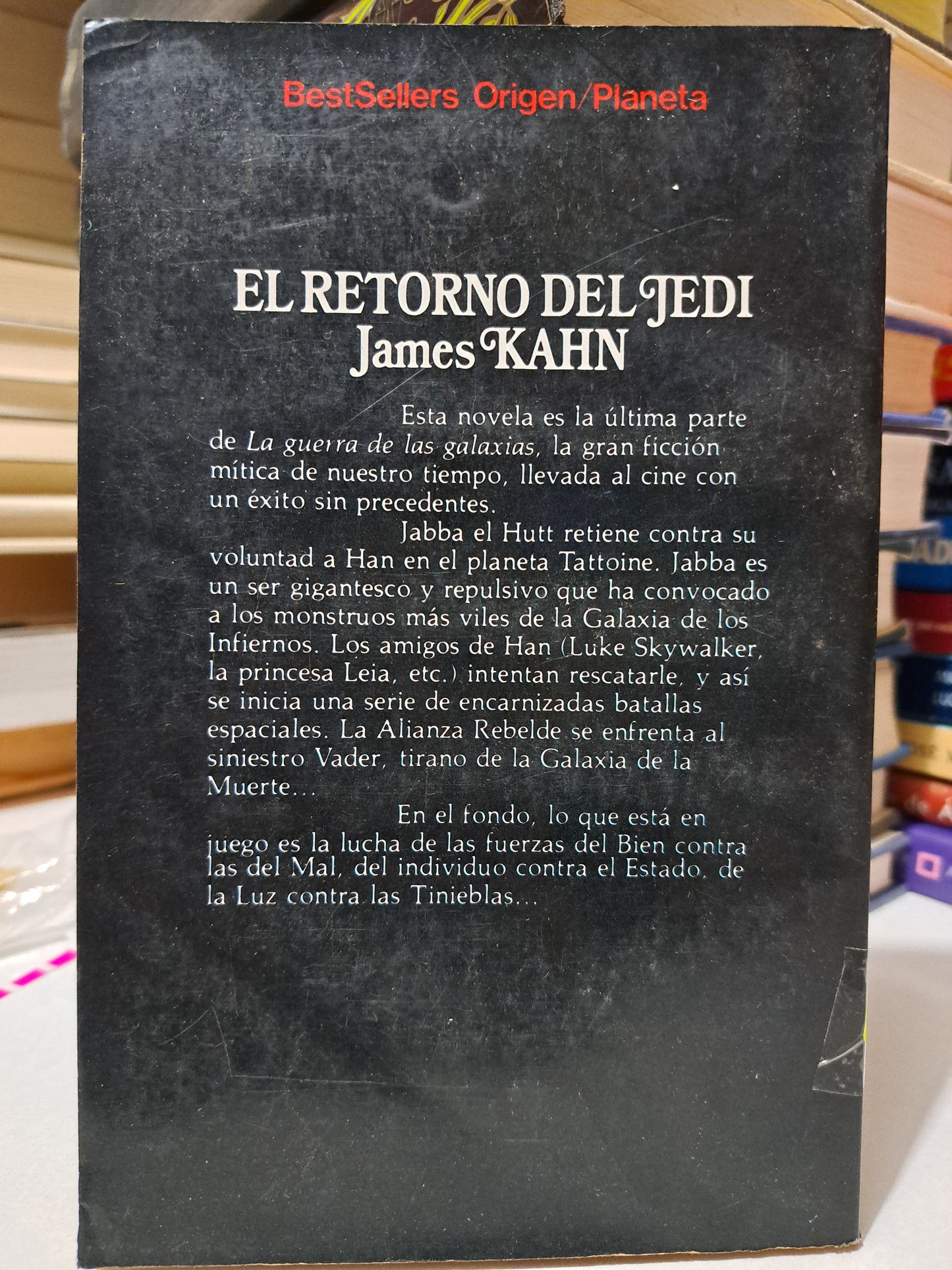 RETORNO DEL JEDI #52 JAMES KAHN USADO NOVELA JUÁREZ