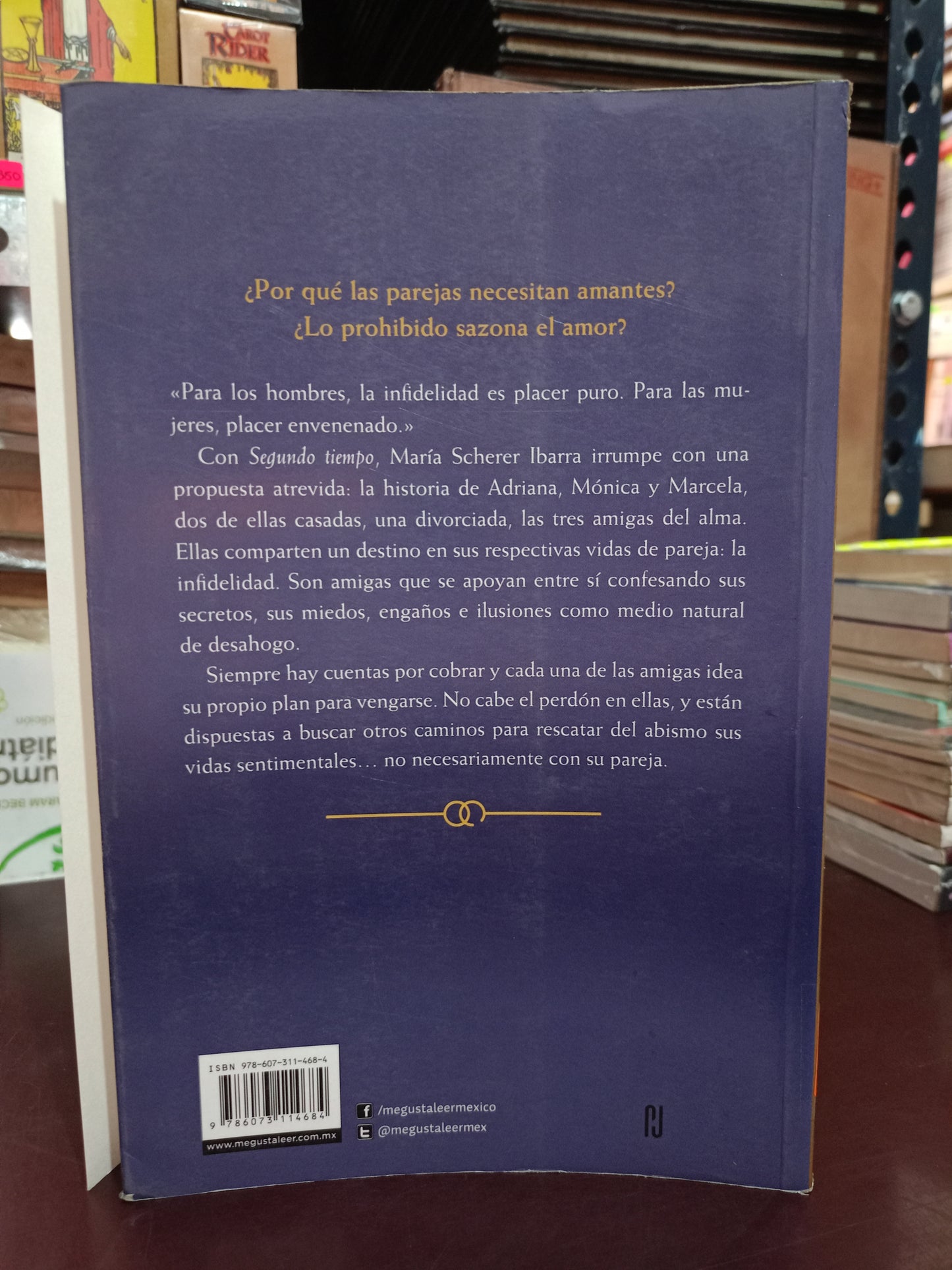 SEGUNDO TIEMPO POR MARÍA SCHERER IBARRA USADO SUPERACIÓN PERSONAL LITERARIO 305