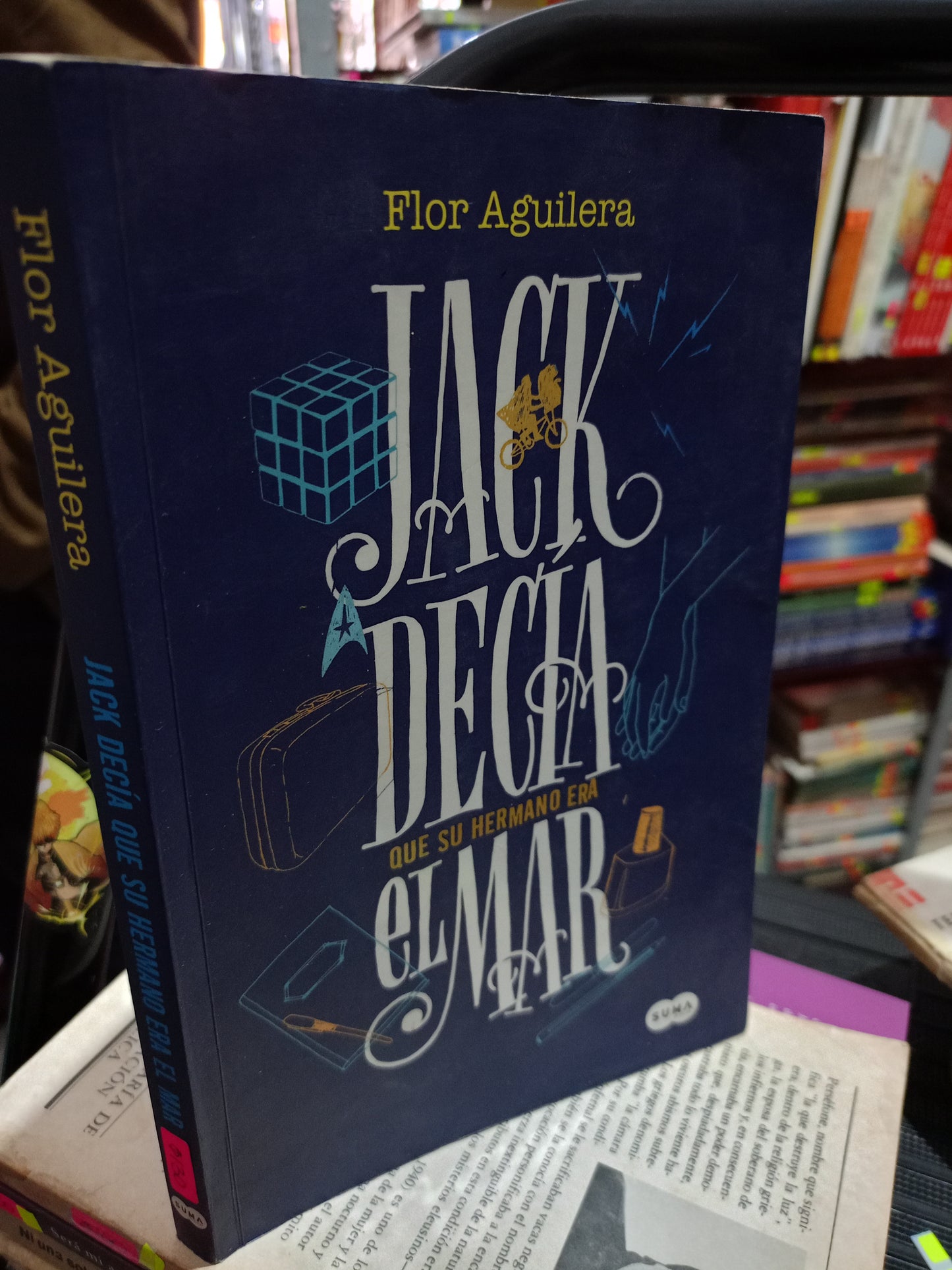 JACK DECIA QUE SU HERMANO ERA EL MAR POR FLOR AGUILERA USADO NOVELA LITERARIO 305