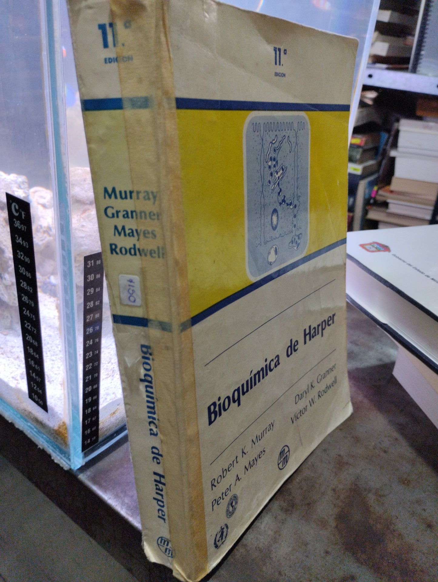 BIOQUIMICA DE HARPER POR MURRAY GRANNER MAYES RODWELL USADO SALUD ALDAMA