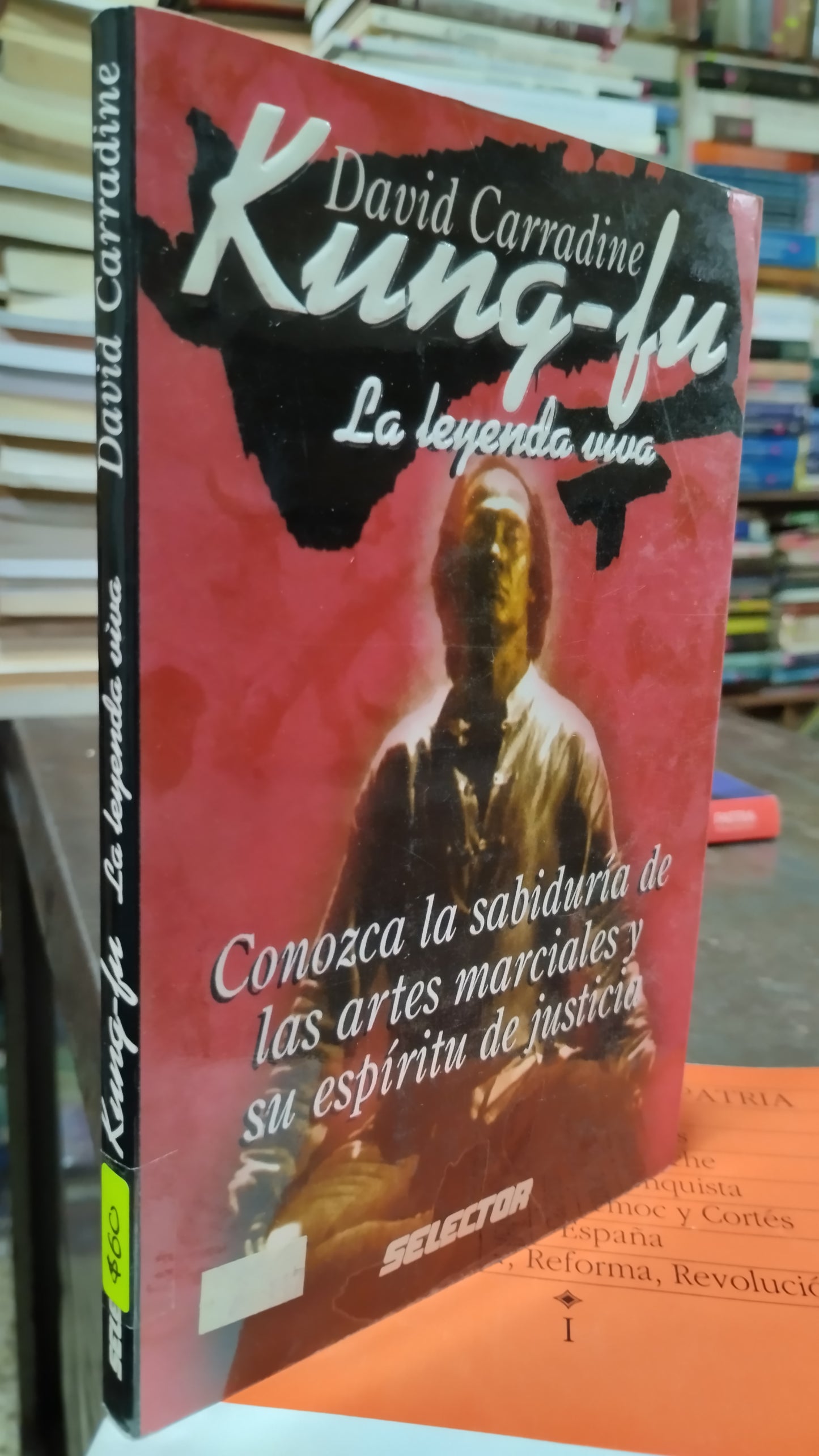 KUNG FU LA LEYENDA VIVA POR DAVID CARRADINE LIBRO USADO NOVELAS ALDAMA