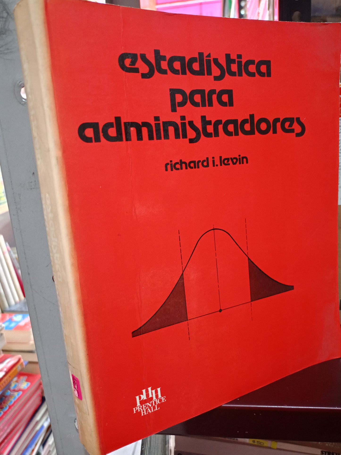 ESTADISTICA PARA ADMINISTRACION PARA RICHARD I. LEVIN USADO ADMN LITERARIO 305