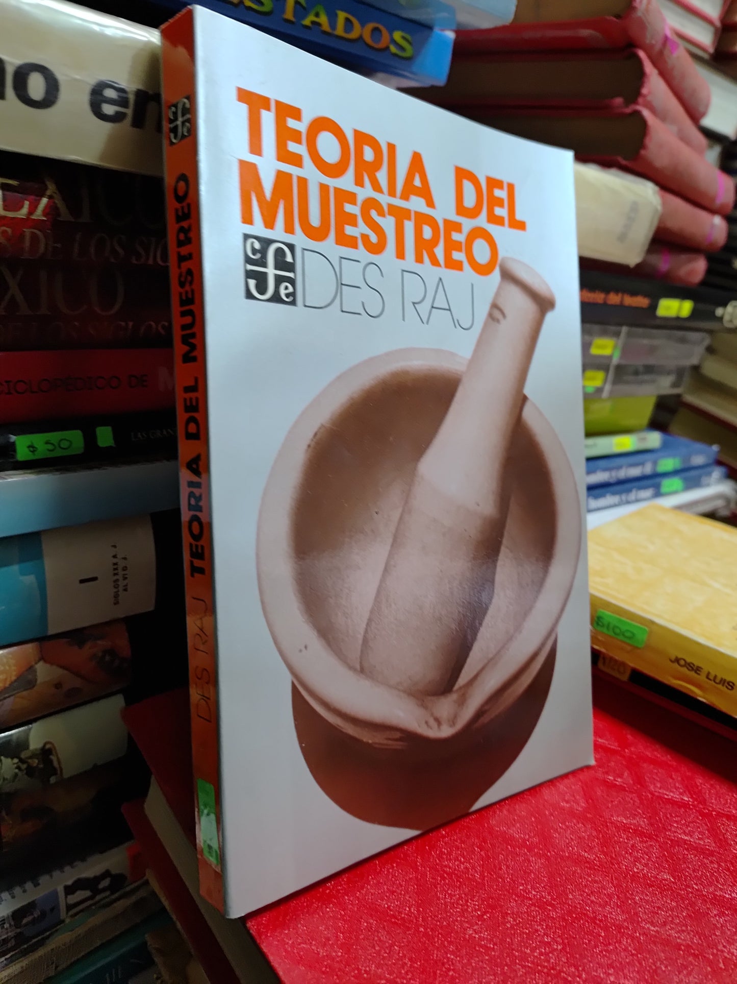 TEORIA DEL MUESTREO POR DES RAJ USADO ADMINISTRACION JUAREZ 507