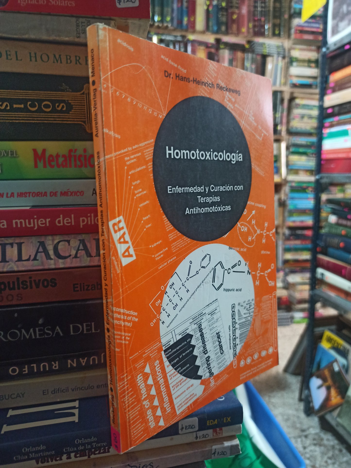 HOMOTOXICOLOGIA POR HANS HEINRICH RECKEWEG USADO SALUD ALDAMA