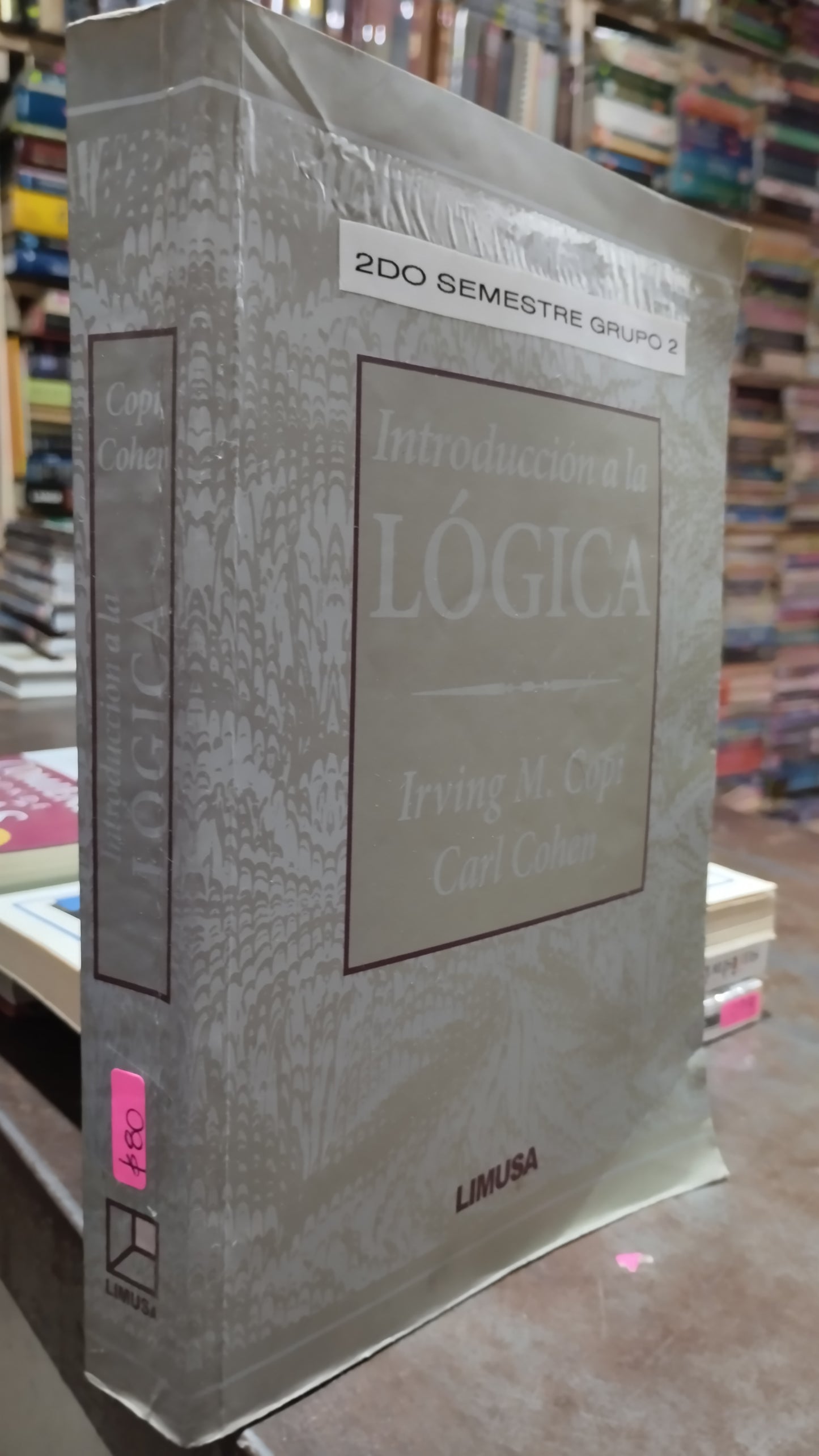 INTRODUCCION A LA LOGICA POR IRVING M COPI LIBRO USADO SOCIOLOGIA ALDAMA