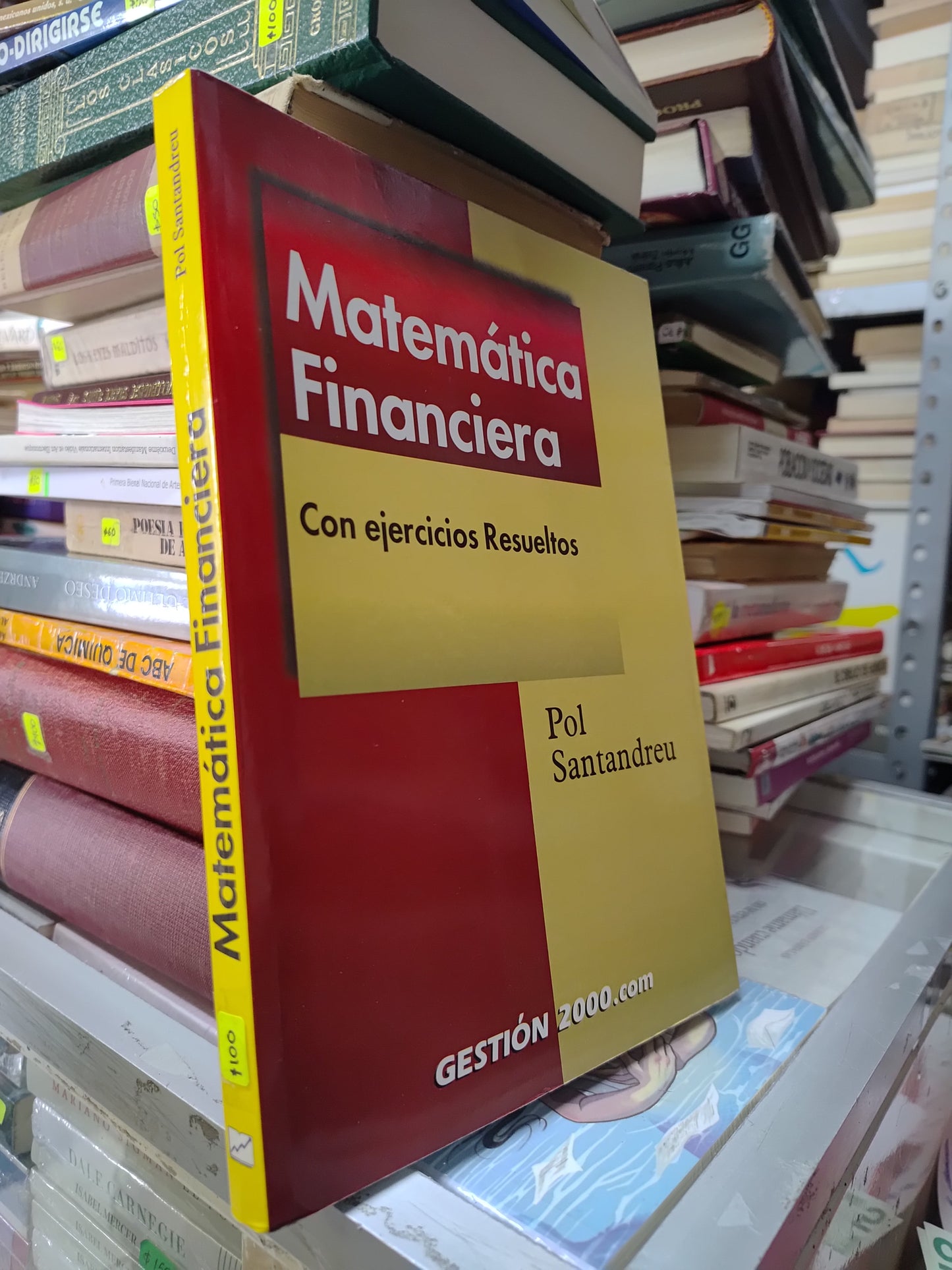 MATEMATICA FINANCIERA POR POL SANTNADREU USADO MATEMATICAS JUAREZ 515
