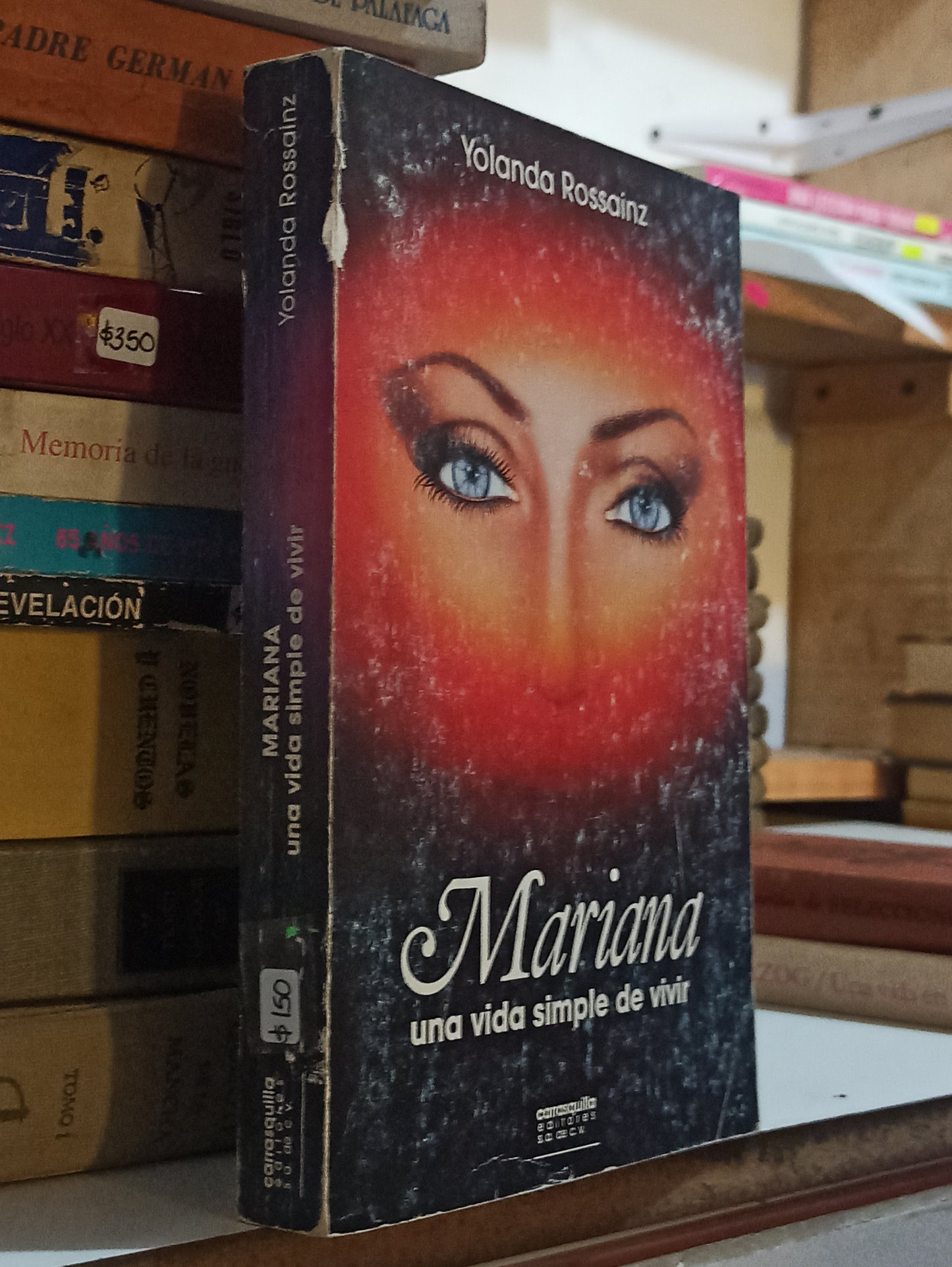 MARIANA UNA VIDA SIMPLE DE VIVIR POR YOLANDA ROSSAINZ USADO NOVELAS JUÁREZ