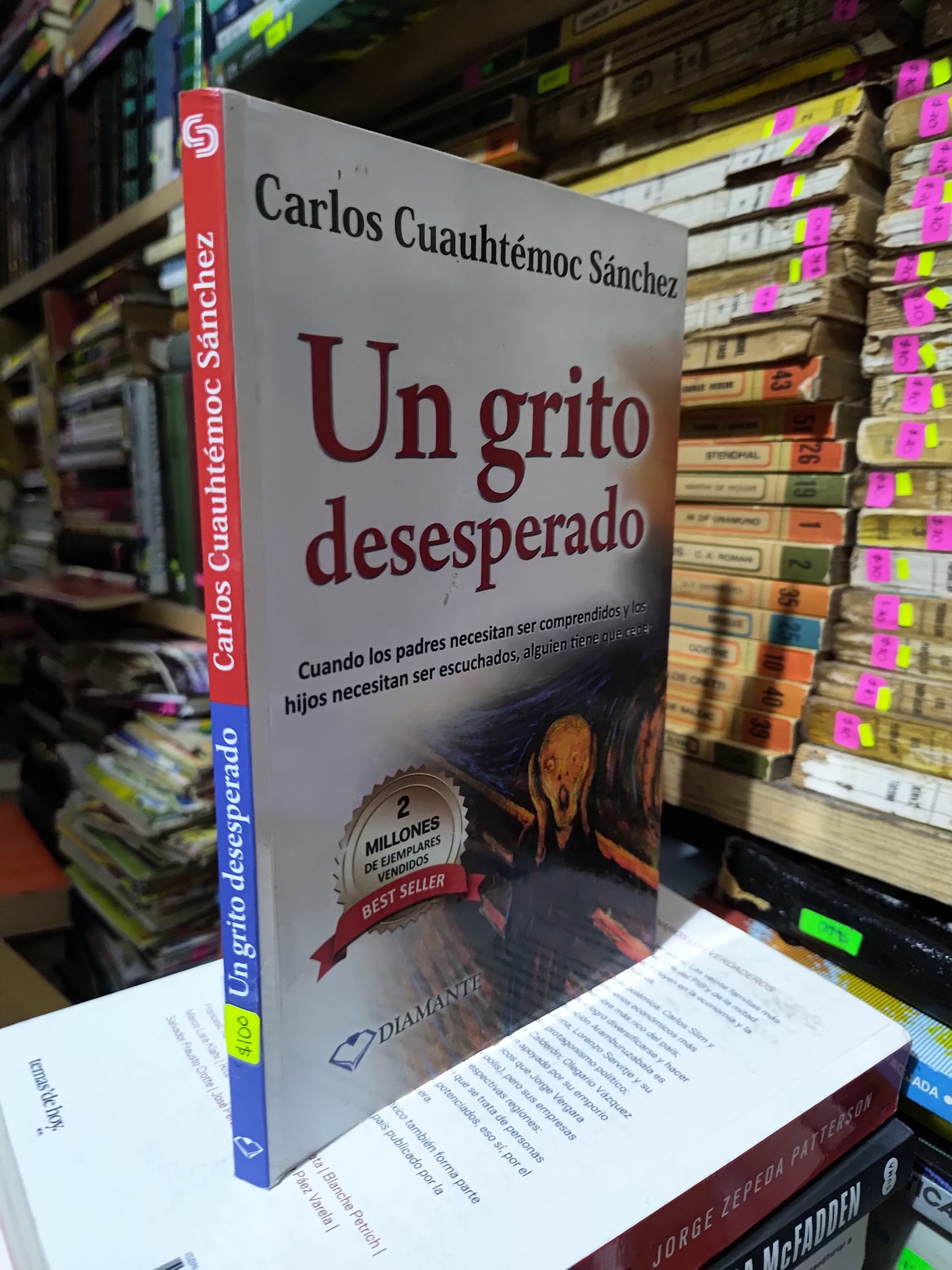 UN GRITO DESESPERADO POR CARLOS CUAUHTEMOC SANCHEZ USADO SUP PERSONAL JUAREZ 507
