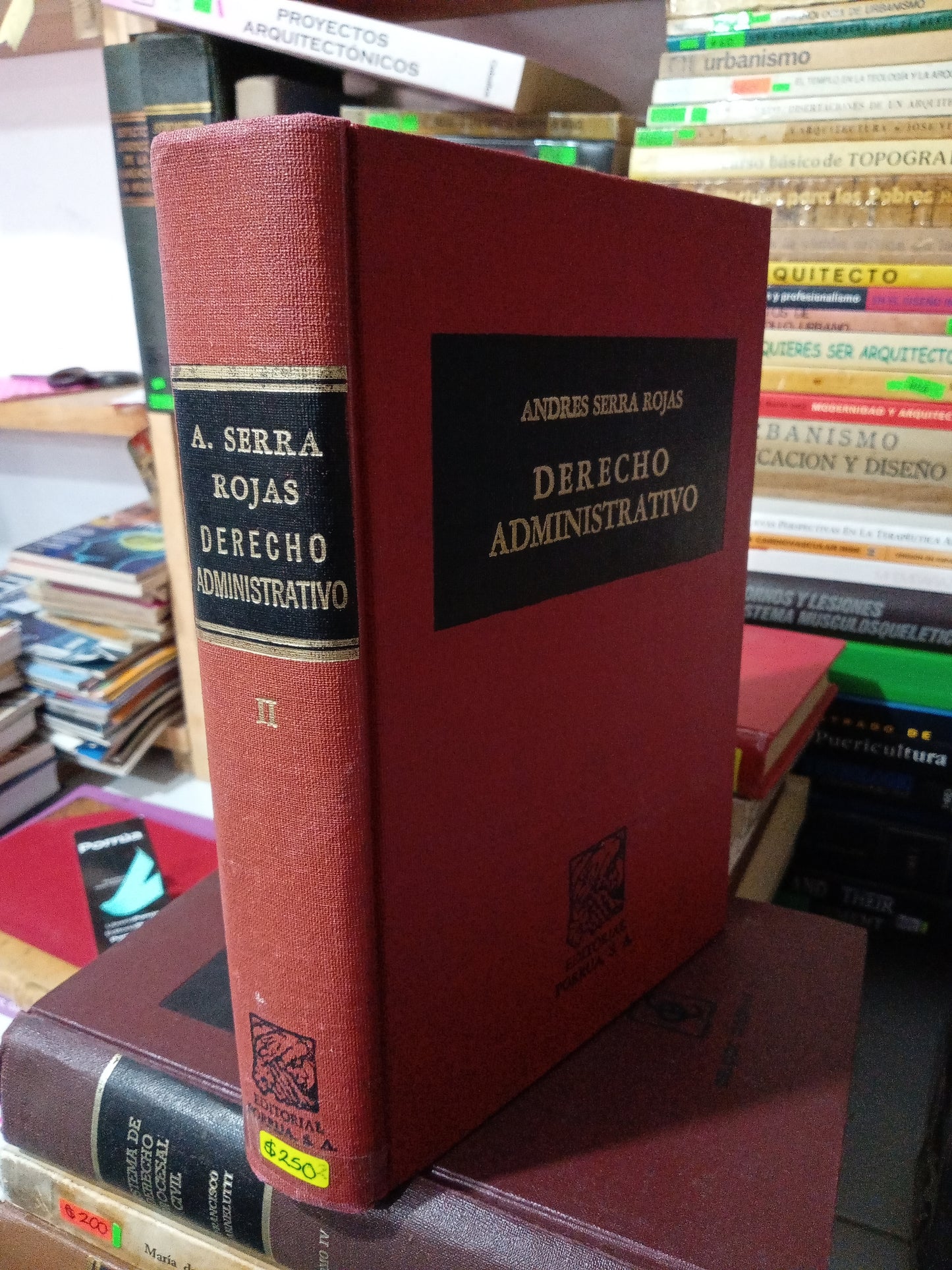 DERECHO ADMINISTRATIVO POR ANDRES SERRA ROJAS USADO DERECHO JUAREZ