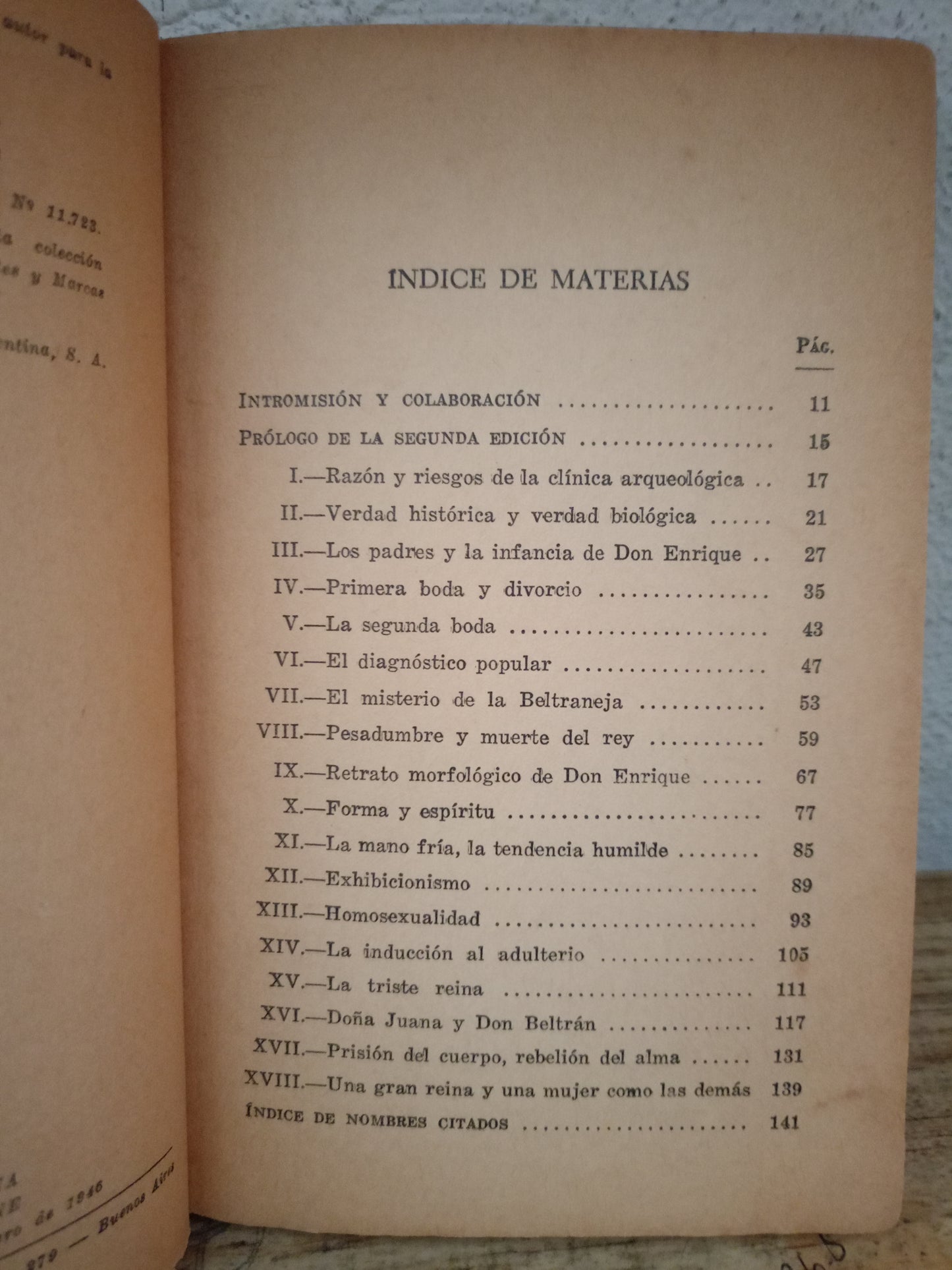 ENSAYO BIOLÓGICO SOBRE ENRIQUE IV DE CASTILLA Y SU TIEMPO POR GREGORIO MARAÑÓN USADO NOVELA LITERARIO 305