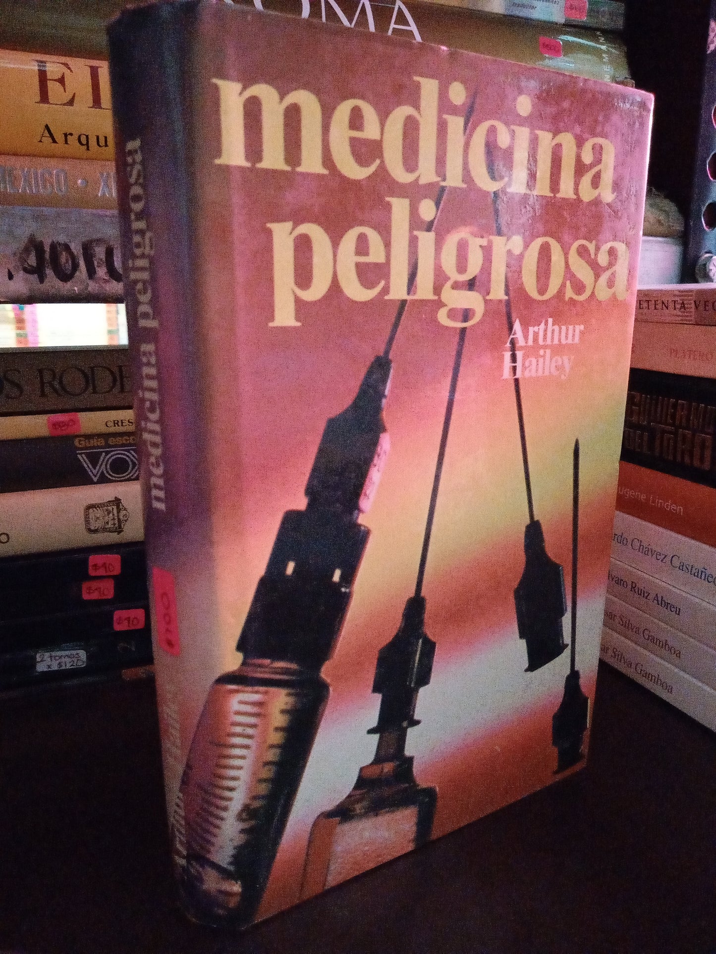 MEDICINA PELIGROSA ARTHUR HAILEY USADO NOVELA LITERARIO 305