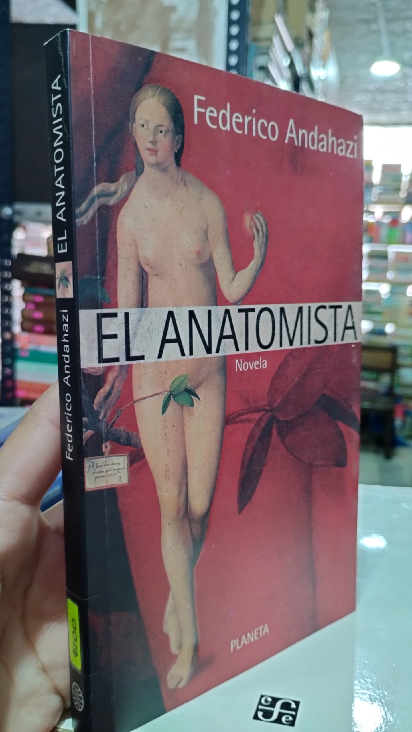 EL ANATOMISTA POR FEDERICO ANDAHAZI LIBRO USADO NOVELAS ALDAMA