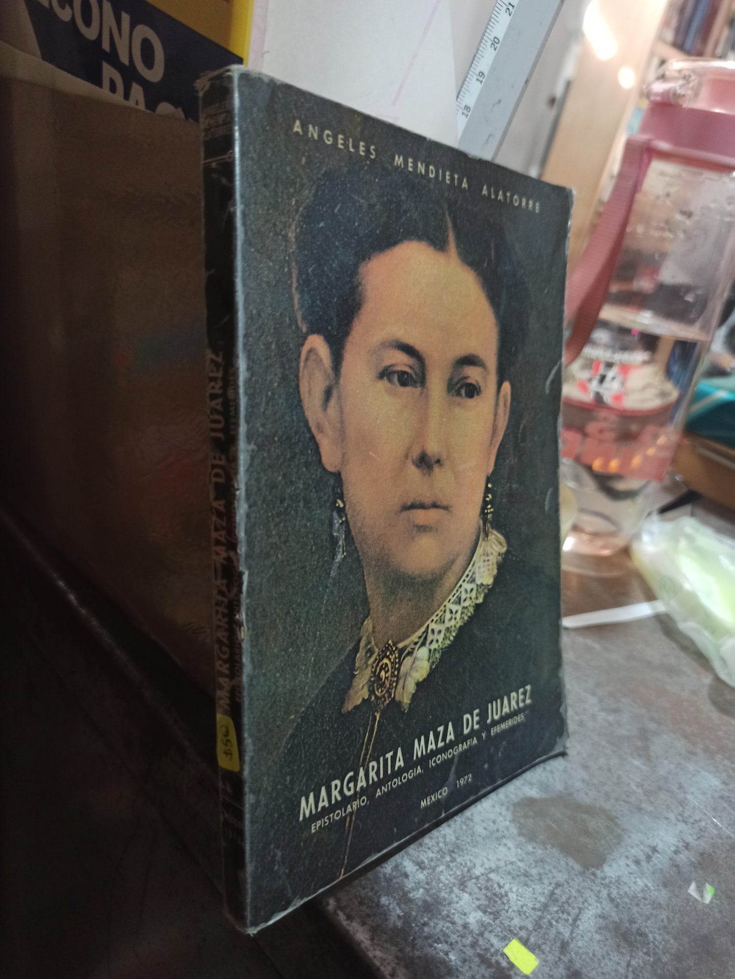 MARGARITA MAZA DE JUAREZ POR ANGELES MENDIETA USADO HISTORIA ALDAMA