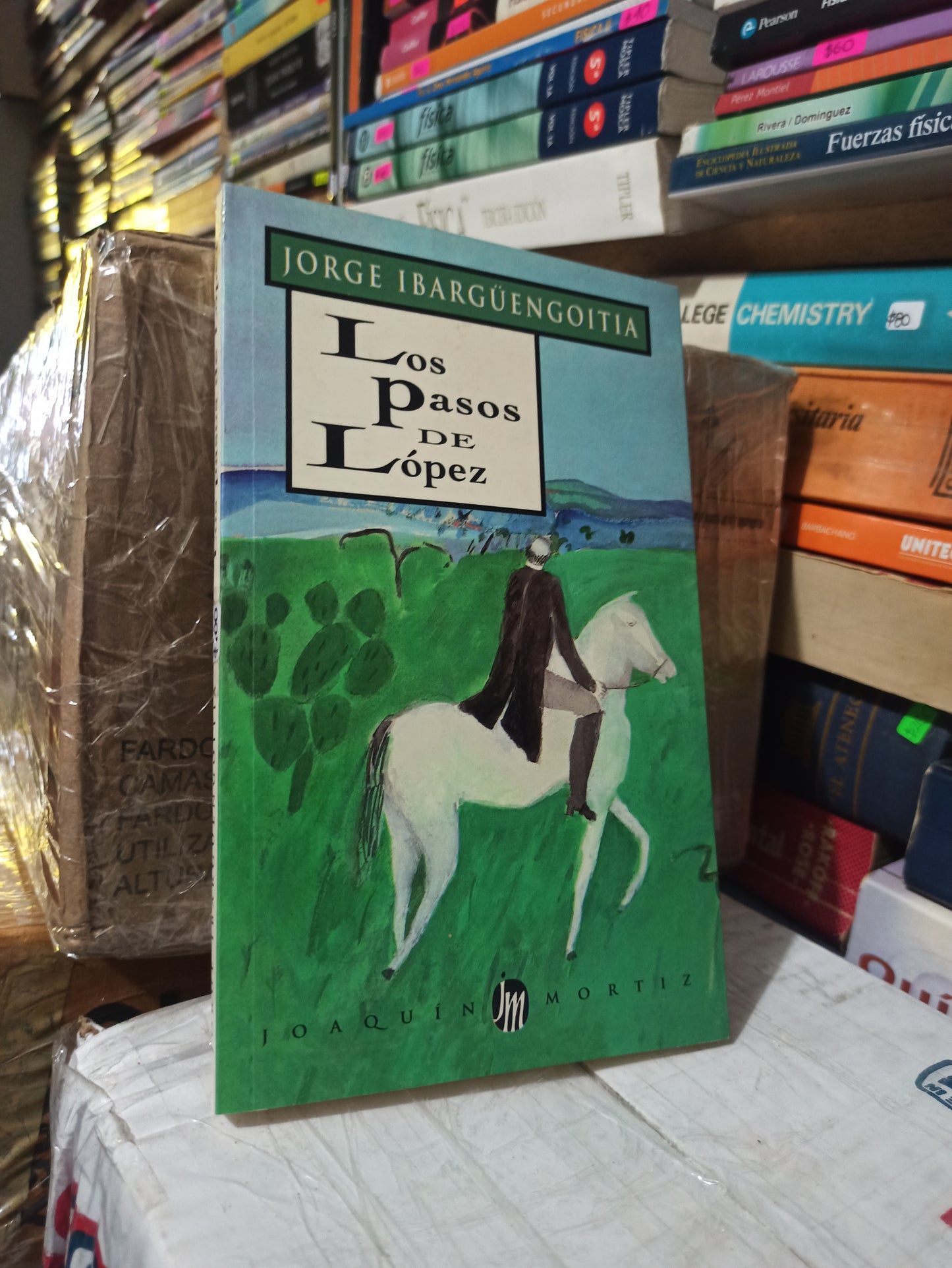 LOS PASOS DE LÓPEZ POR JORGE IBARGUENGOITIA USADO NOVELAS JUÁREZ
