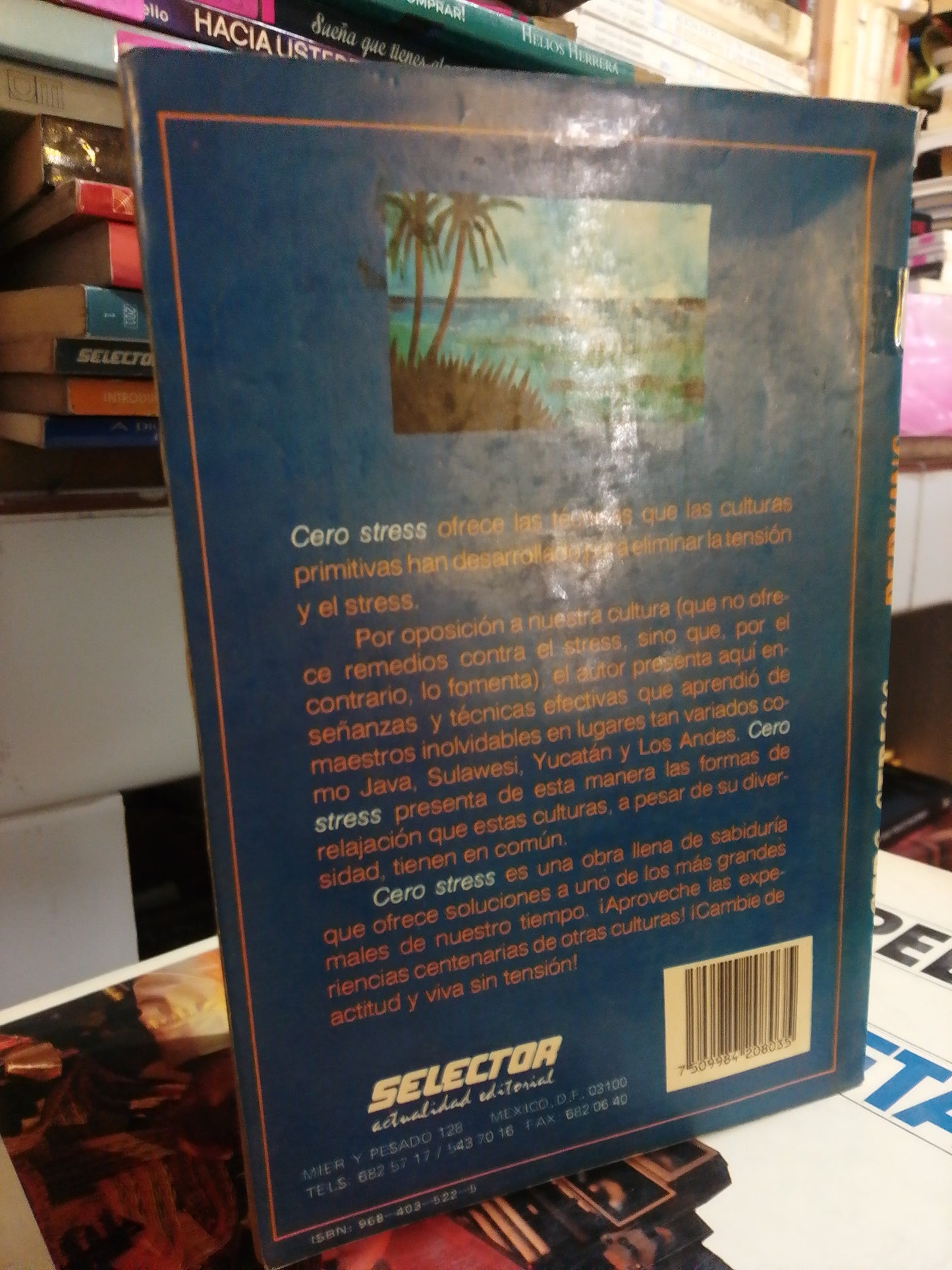 CERO ESTRES METODOS NATURALES PARA VIVIR SIN TENSION POR JOHN M. PERKINS USADO SUP.PERSONAL JUÁREZ