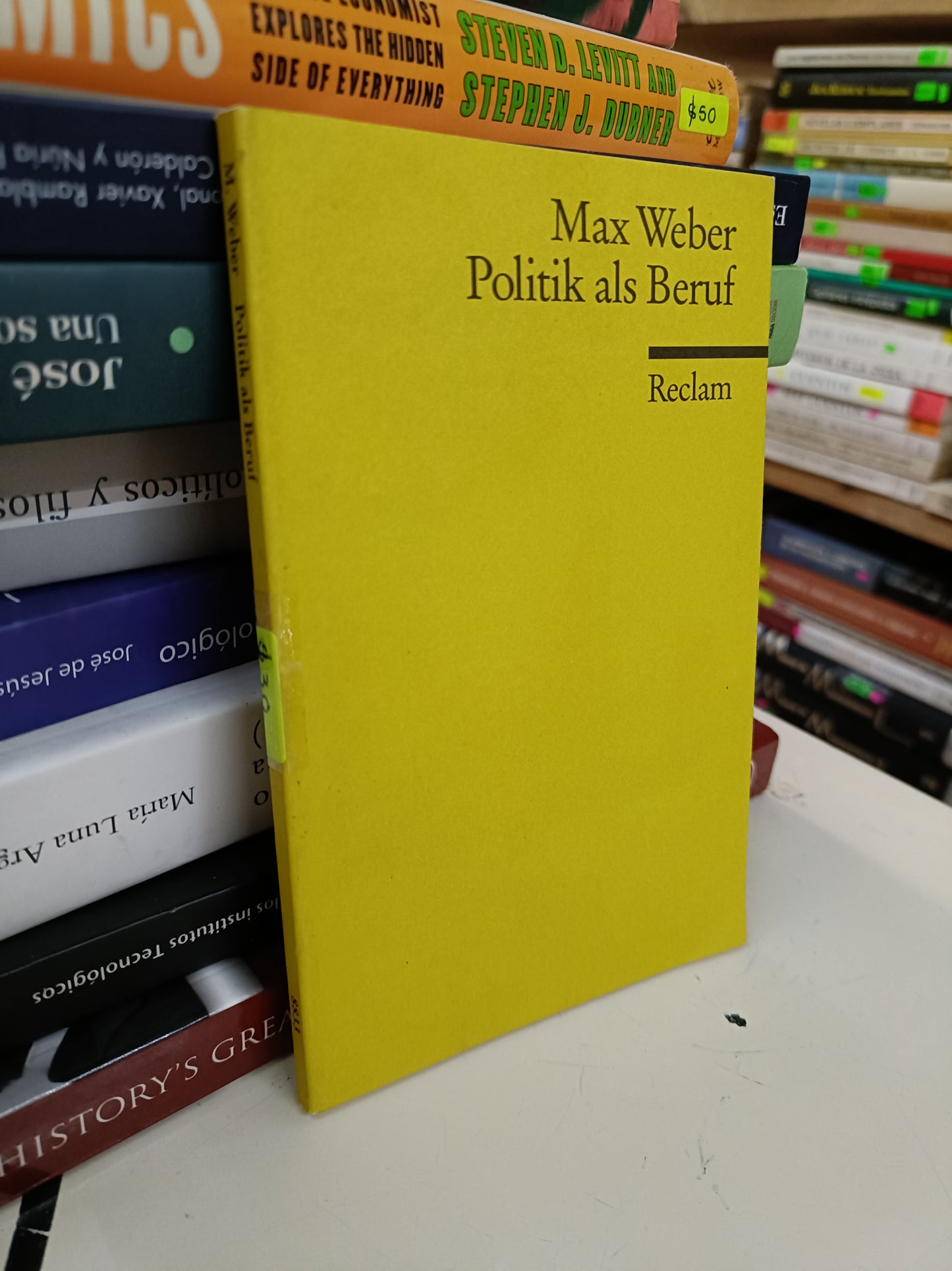 POLITIK ALS BERUF POR MAX WEBER USADO POLÍTICA LITERARIO 207